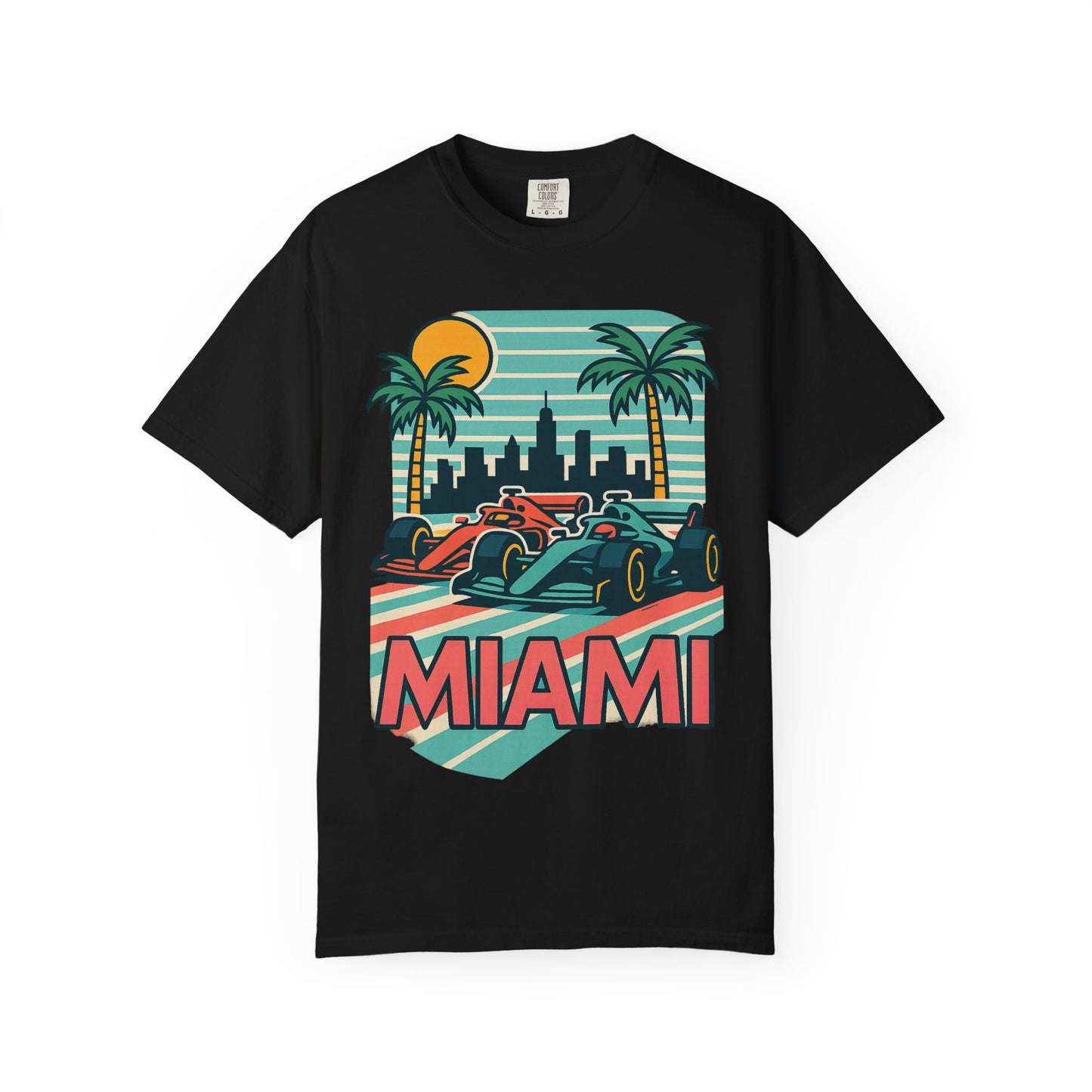 Miami Grand Prix Formula 1 T-Shirt | USA GP Racing Shirt Fan Tee Motorsport Gift