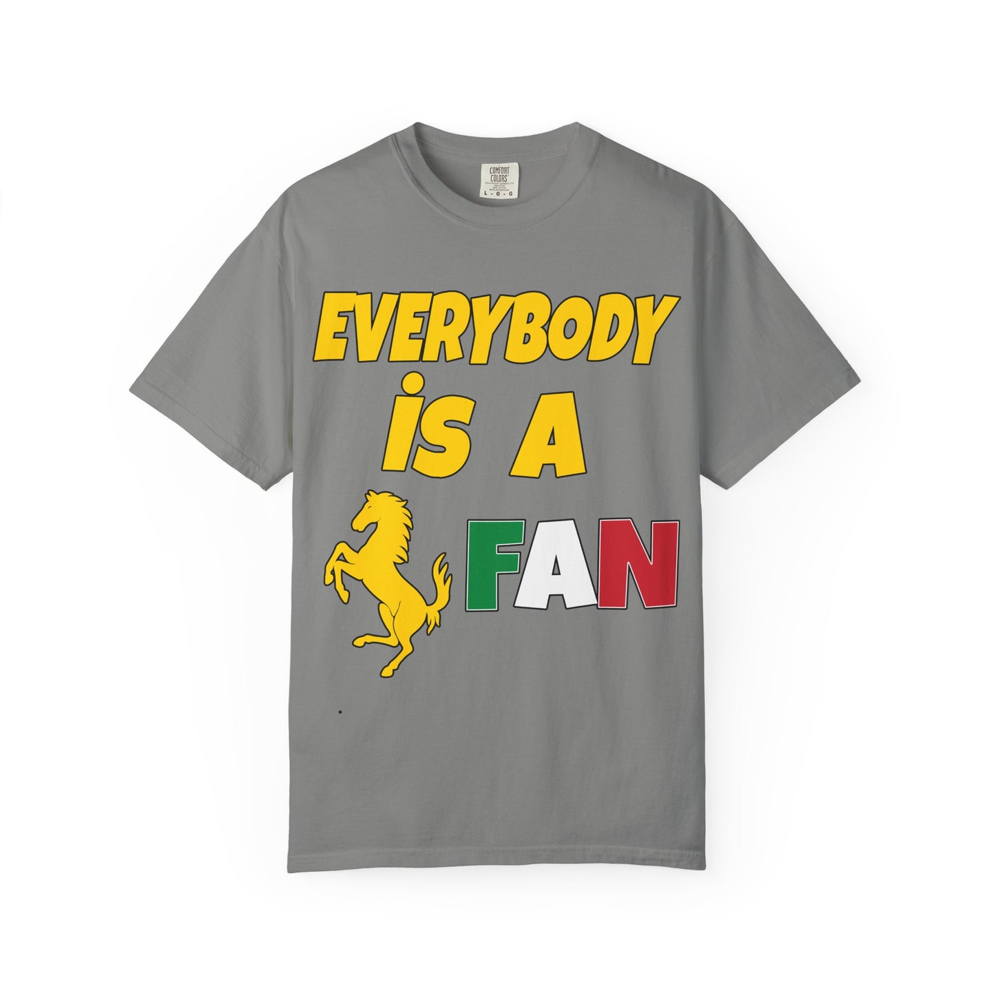 Ferrari Formula 1 T-Shirt | Inspired F1 Team Racing Merch, Motorsport Fan Gift, Everybody Is A Ferrari Fan