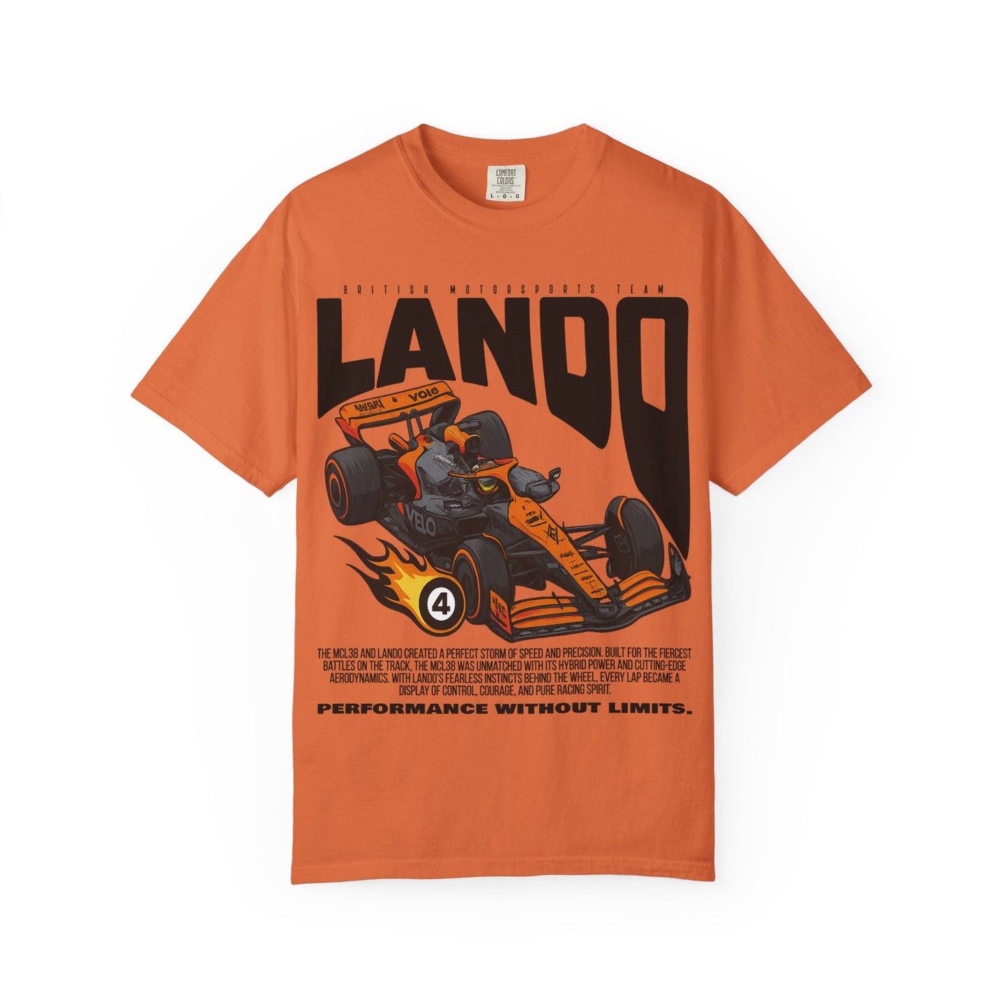 Lando Norris T-Shirt | Inspired Mclaren Racing Formula 1 Tee, F1 Gift