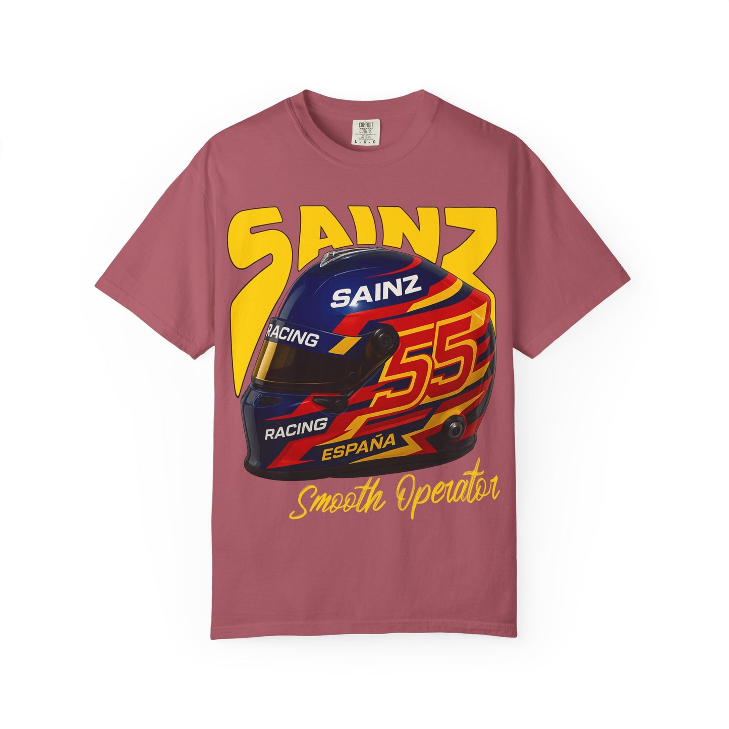Carlos Sainz T-Shirt | Inspired Williams F1 Racing Team Tee, Comfort Colors Motorsport Apparel, Spanish Driver Fan Gift