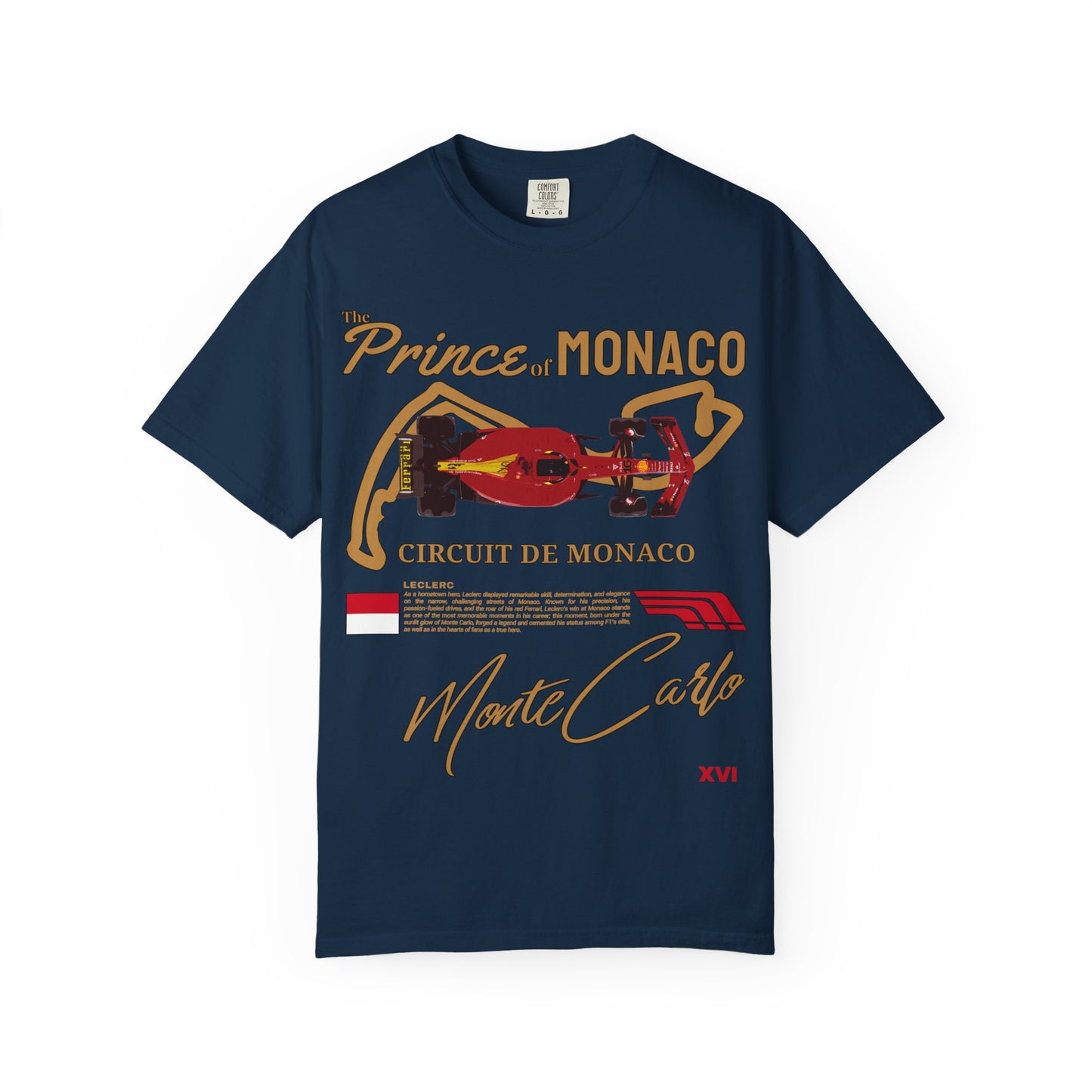 Charles Leclerc Inspired Formula 1 T-Shirt | Ferrari F1 Merchandise