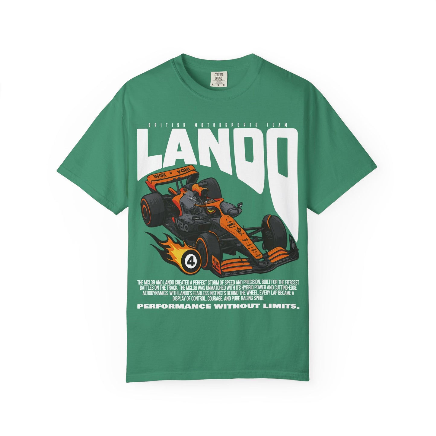 Lando Norris T-Shirt | Inspired Mclaren Racing Formula 1 Tee, F1 Gift