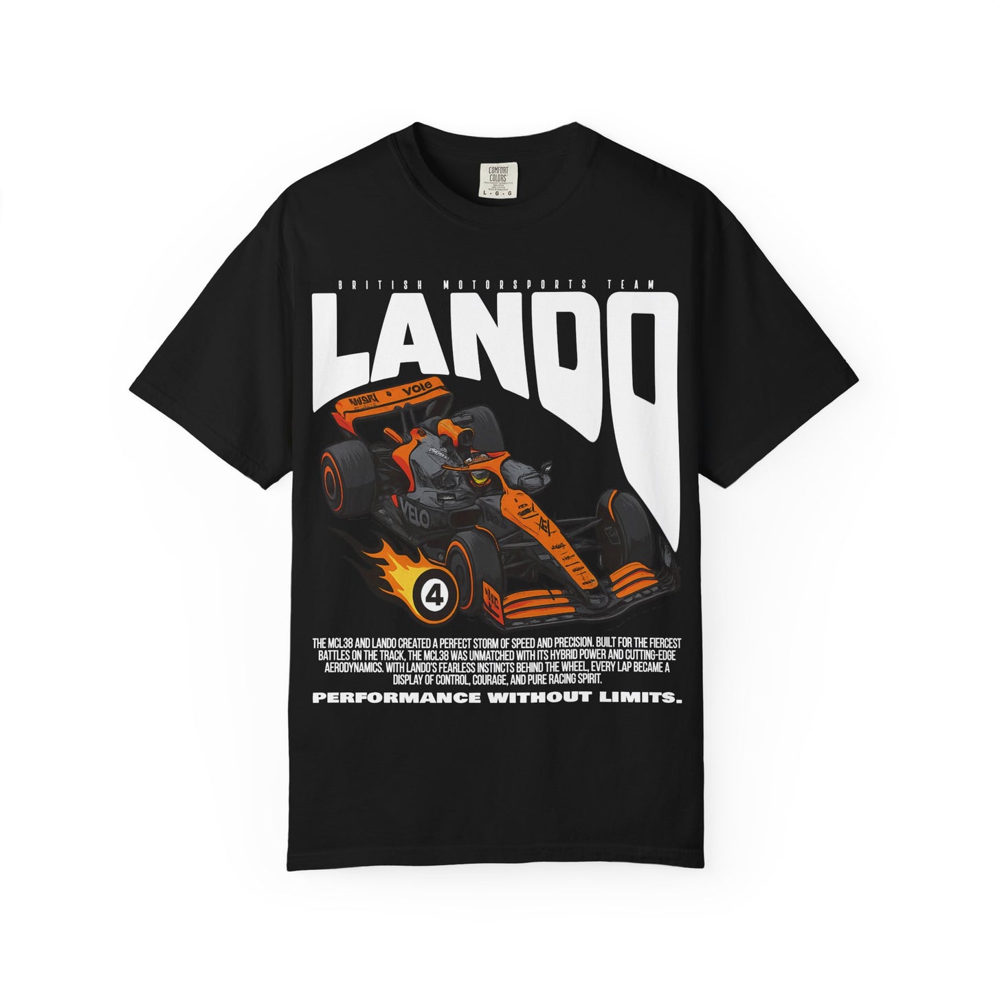 Lando Norris T-Shirt | Inspired Mclaren Racing Formula 1 Tee, F1 Gift