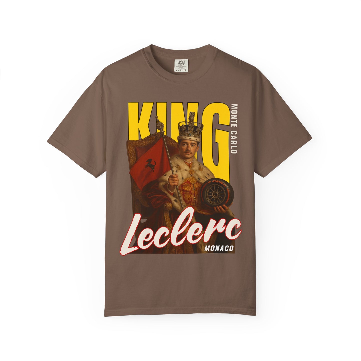 Charles Leclerc T-Shirt | Inspired Ferrari Formula 1 Streetwear Tee | F1 Merchandise