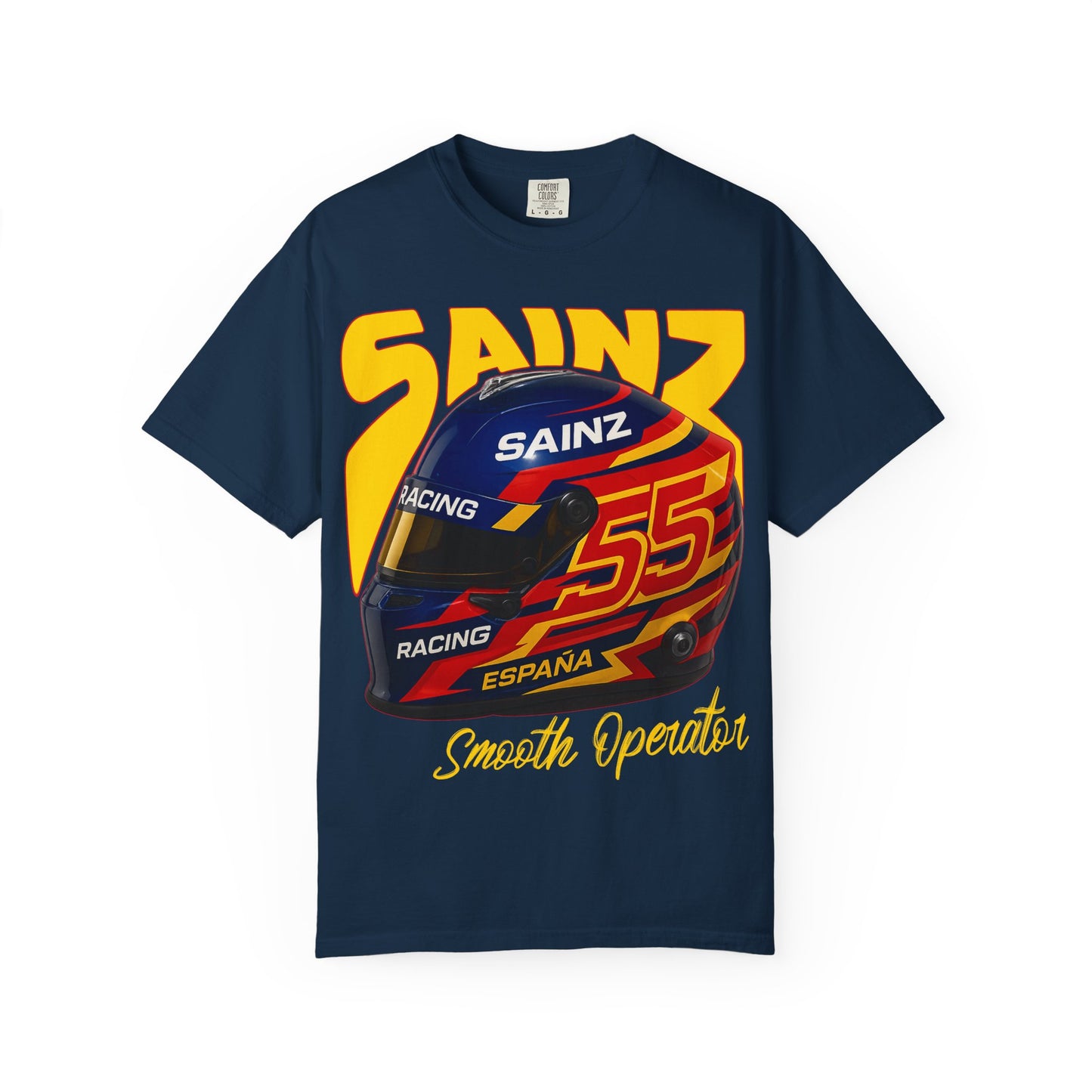 Carlos Sainz T-Shirt | Inspired Williams F1 Racing Team Tee, Comfort Colors Motorsport Apparel, Spanish Driver Fan Gift