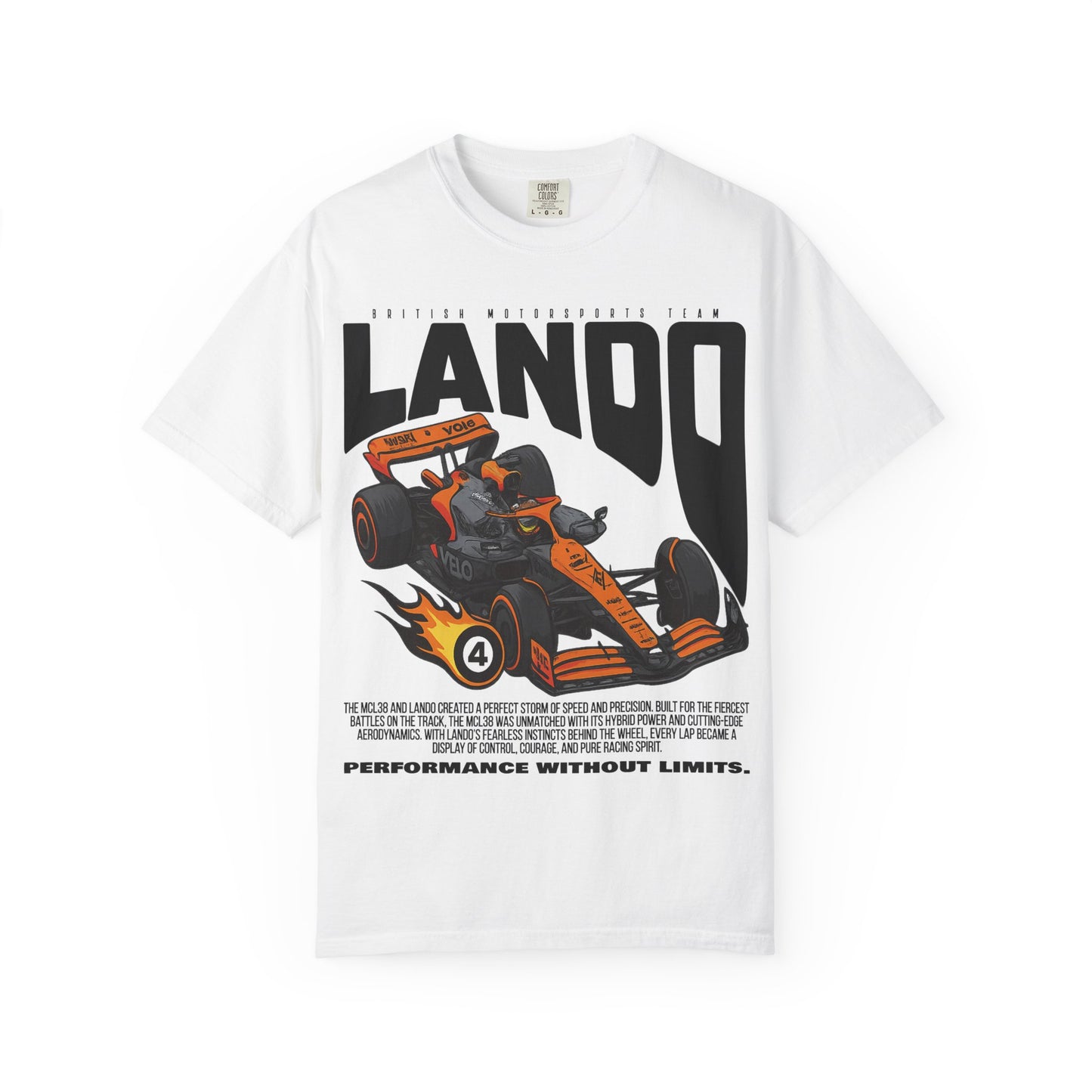 Lando Norris T-Shirt | Inspired Mclaren Racing Formula 1 Tee, F1 Gift
