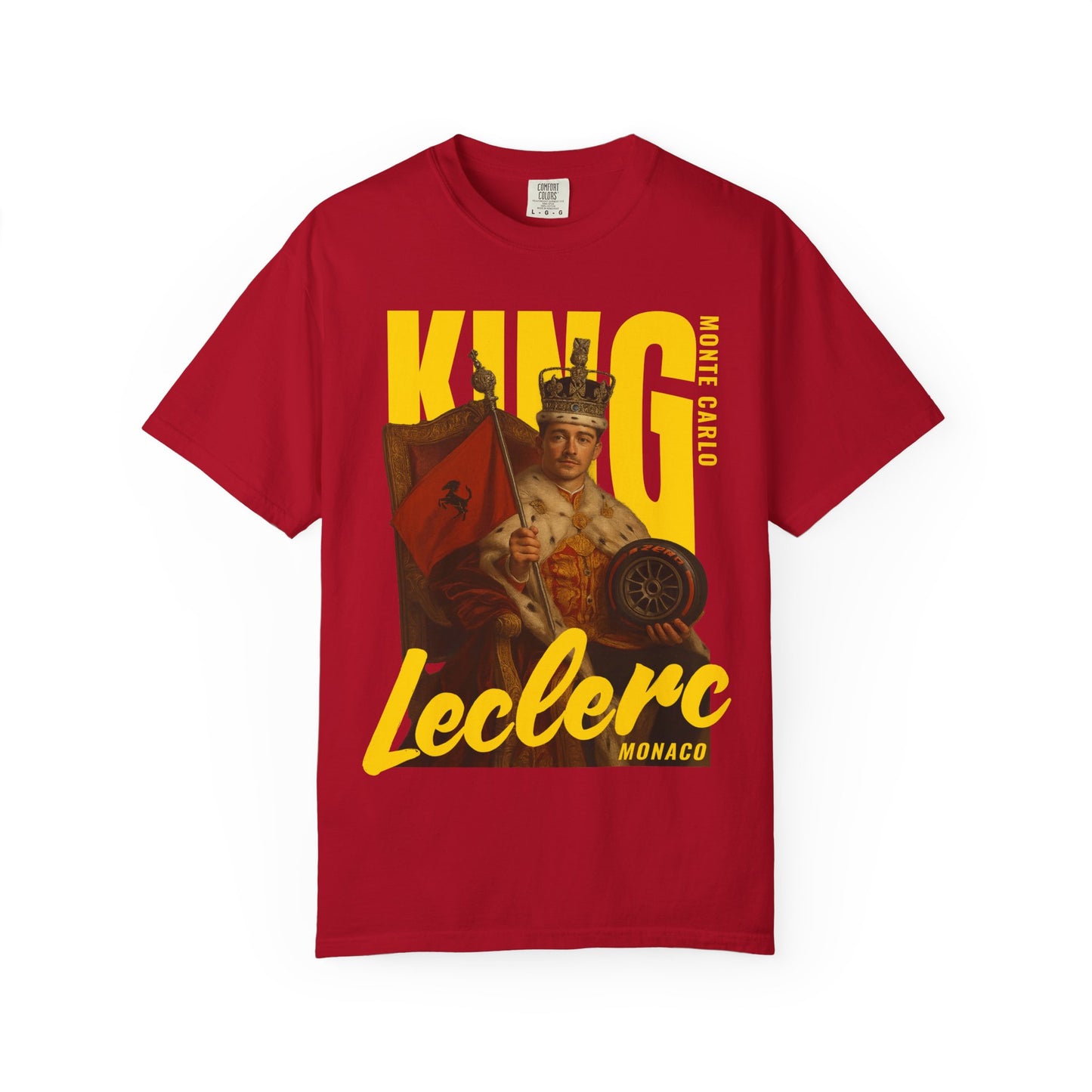 Charles Leclerc T-Shirt | Inspired Ferrari Formula 1 Streetwear Tee | F1 Merchandise