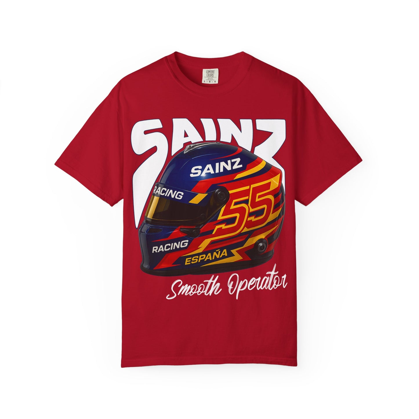 Carlos Sainz T-Shirt | Inspired Williams F1 Racing Team Tee, Comfort Colors Motorsport Apparel, Spanish Driver Fan Gift