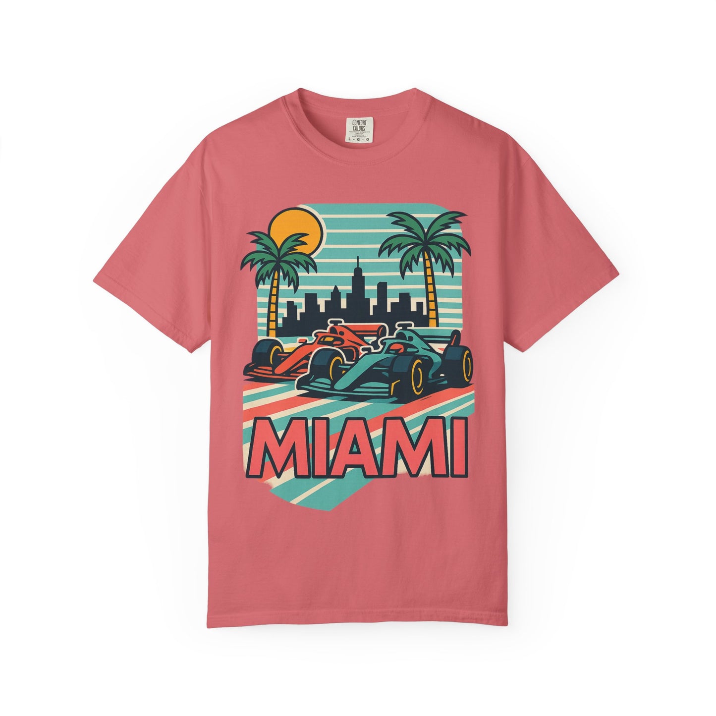 Miami Grand Prix Formula 1 T-Shirt | USA GP Racing Shirt Fan Tee Motorsport Gift