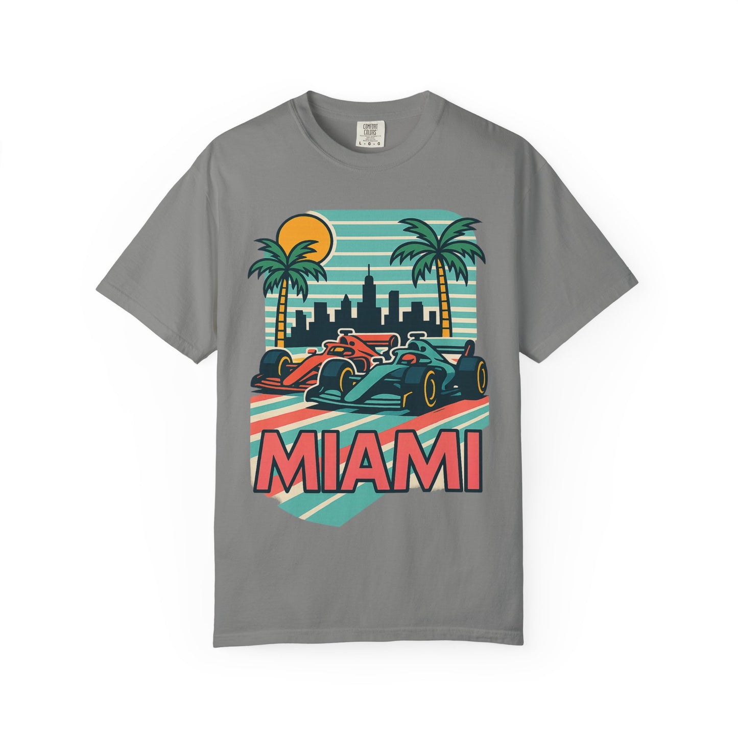 Miami Grand Prix Formula 1 T-Shirt | USA GP Racing Shirt Fan Tee Motorsport Gift
