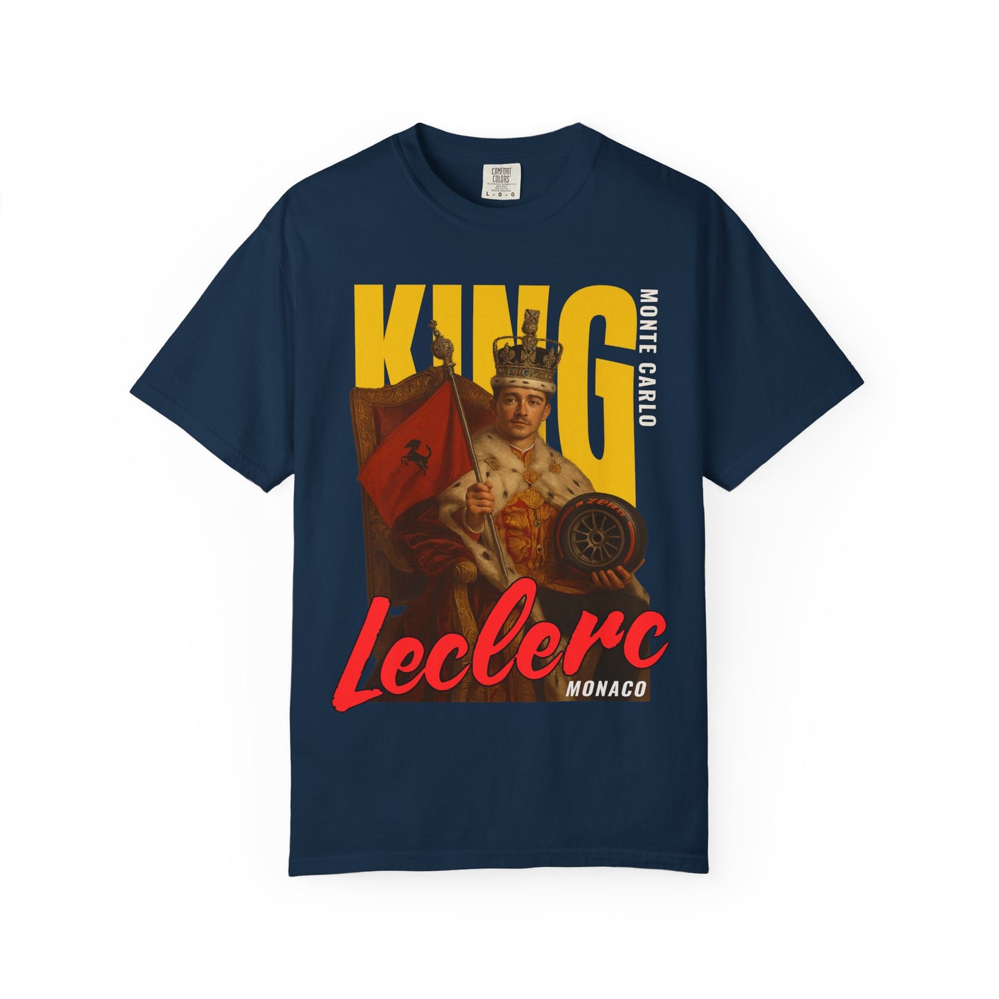 Charles Leclerc T-Shirt | Inspired Ferrari Formula 1 Streetwear Tee | F1 Merchandise
