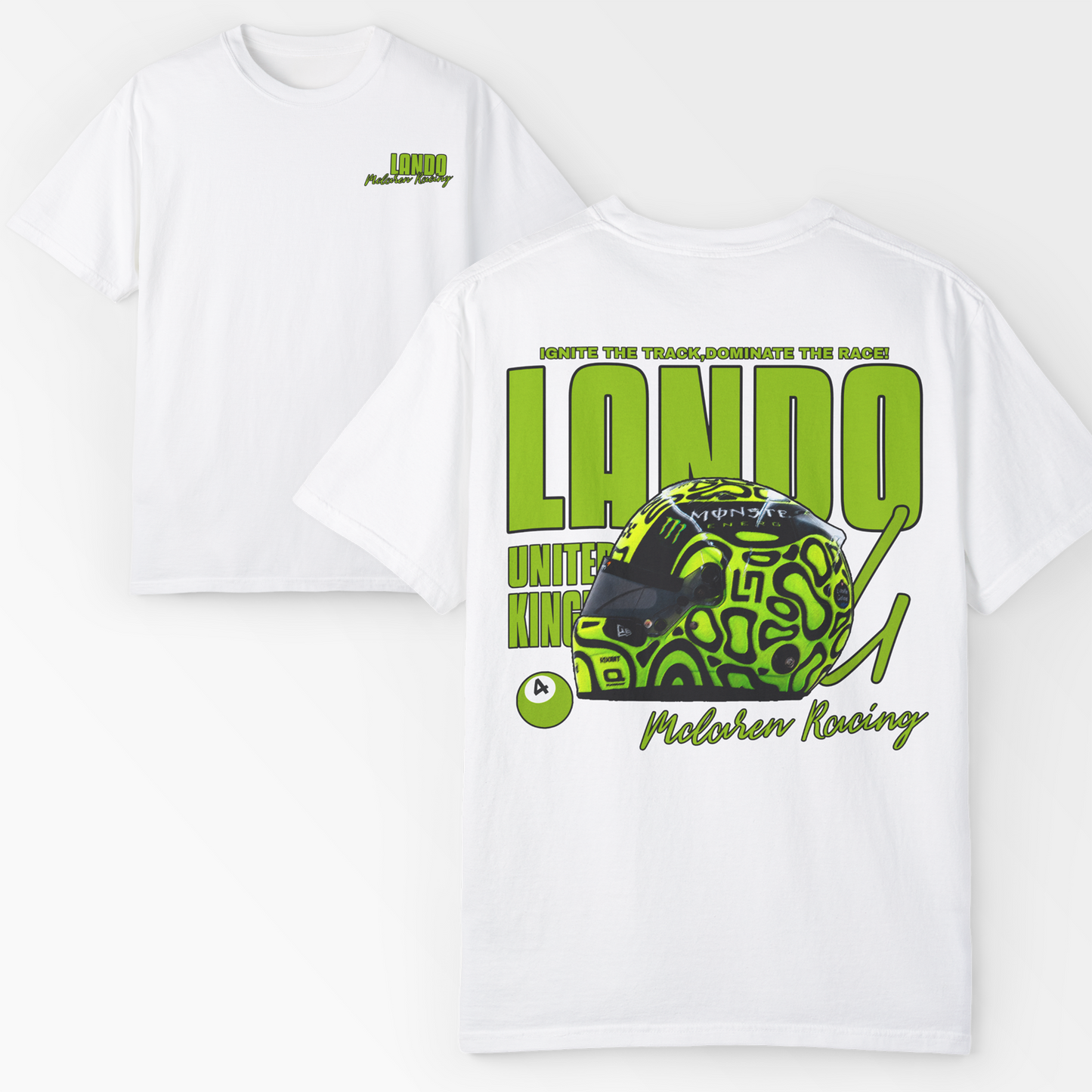 Lando Norris T-Shirt | Inspired Comfort Colors Mclaren F1 Tee
