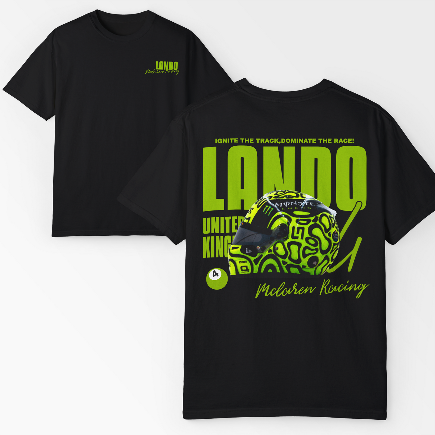Lando Norris T-Shirt | Inspired Comfort Colors Mclaren F1 Tee