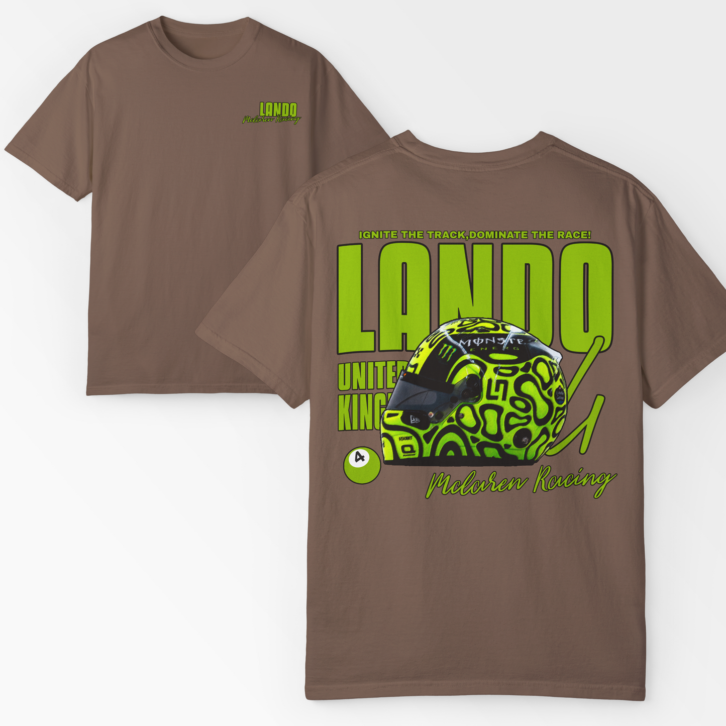 Lando Norris T-Shirt | Inspired Comfort Colors Mclaren F1 Tee