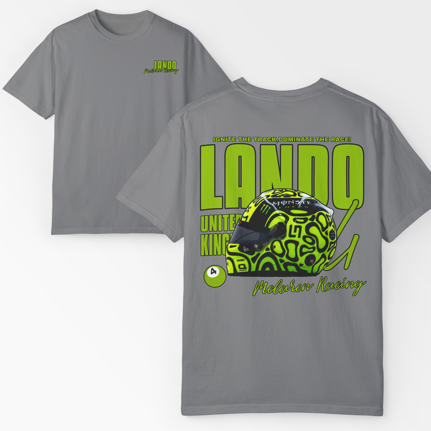 Lando Norris T-Shirt | Inspired Comfort Colors Mclaren F1 Tee