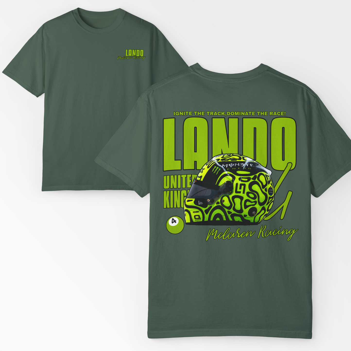 Lando Norris T-Shirt | Inspired Comfort Colors Mclaren F1 Tee