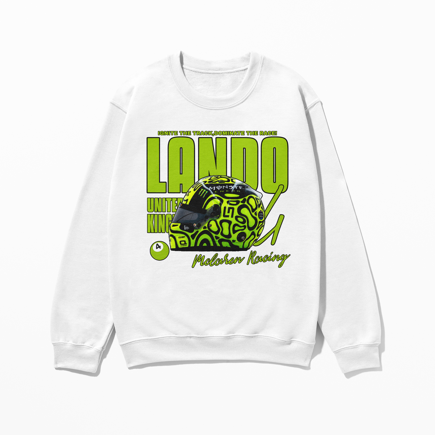 Lando Norris Crewneck Sweatshirt - Mclaren Formula 1 Merchandise