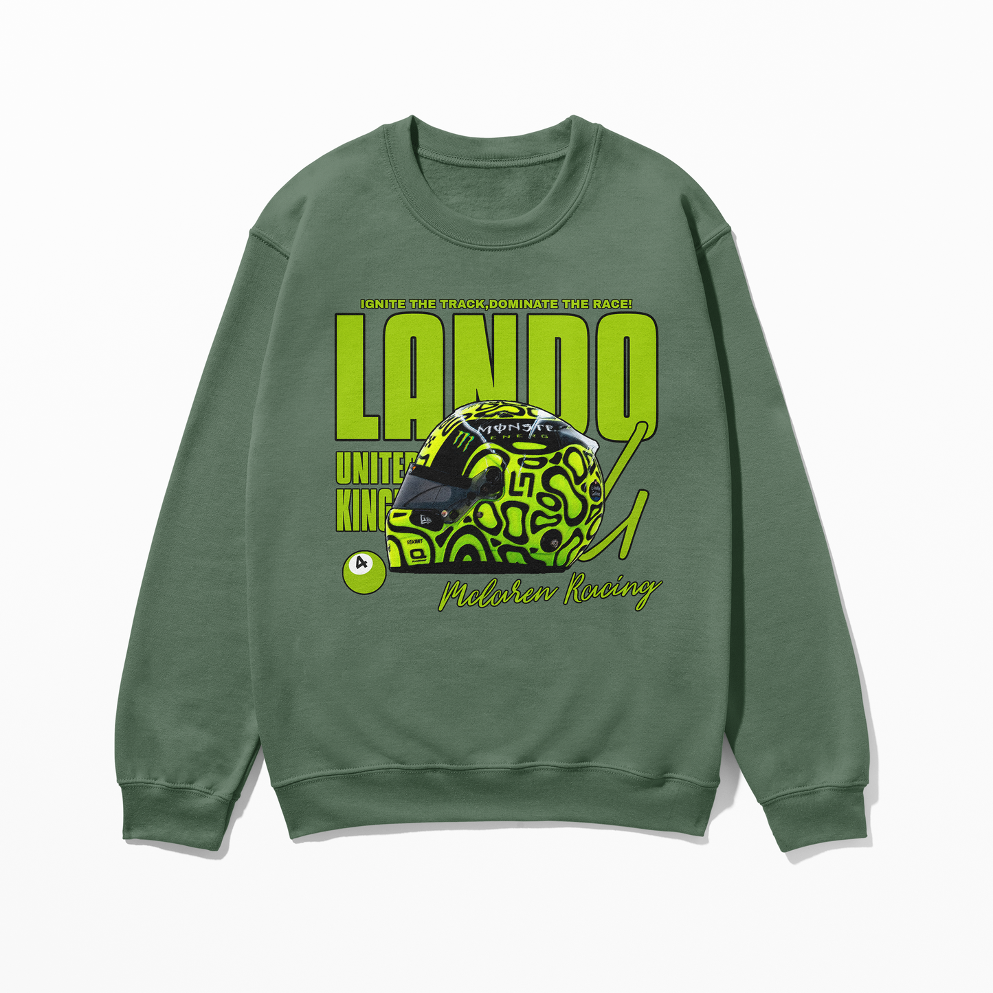 Lando Norris Crewneck Sweatshirt - Mclaren Formula 1 Merchandise