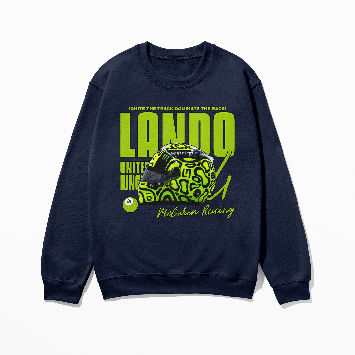 Lando Norris Crewneck Sweatshirt - Mclaren Formula 1 Merchandise