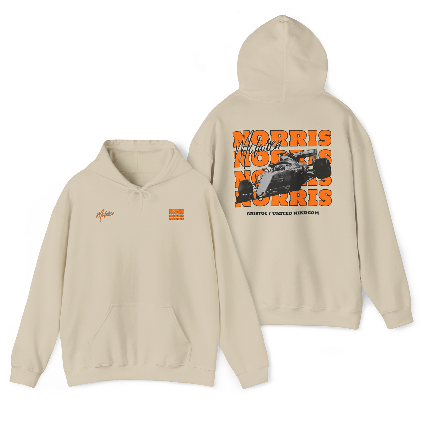 Lando Norris Hoodie | Inspired Mclaren Formula 1 Team Merch
