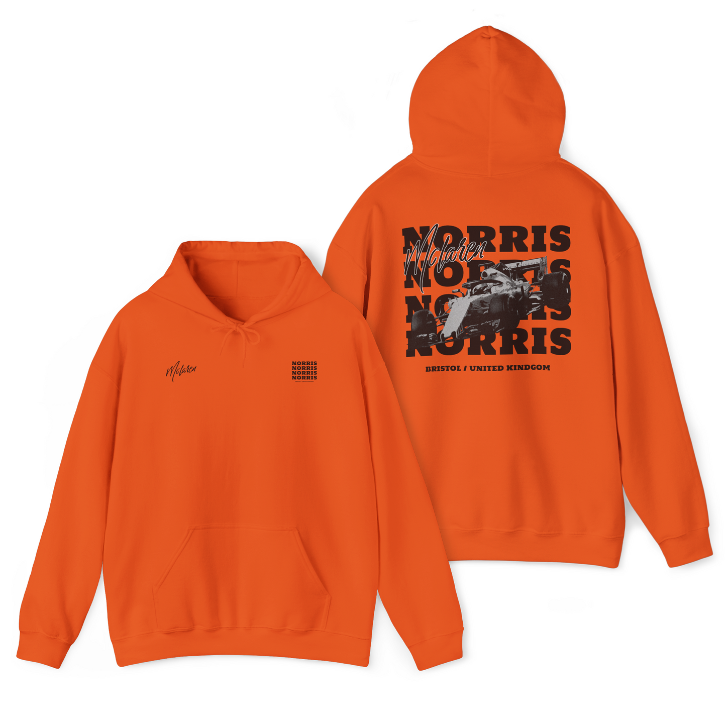 Lando Norris Hoodie | Inspired Mclaren Formula 1 Team Merch
