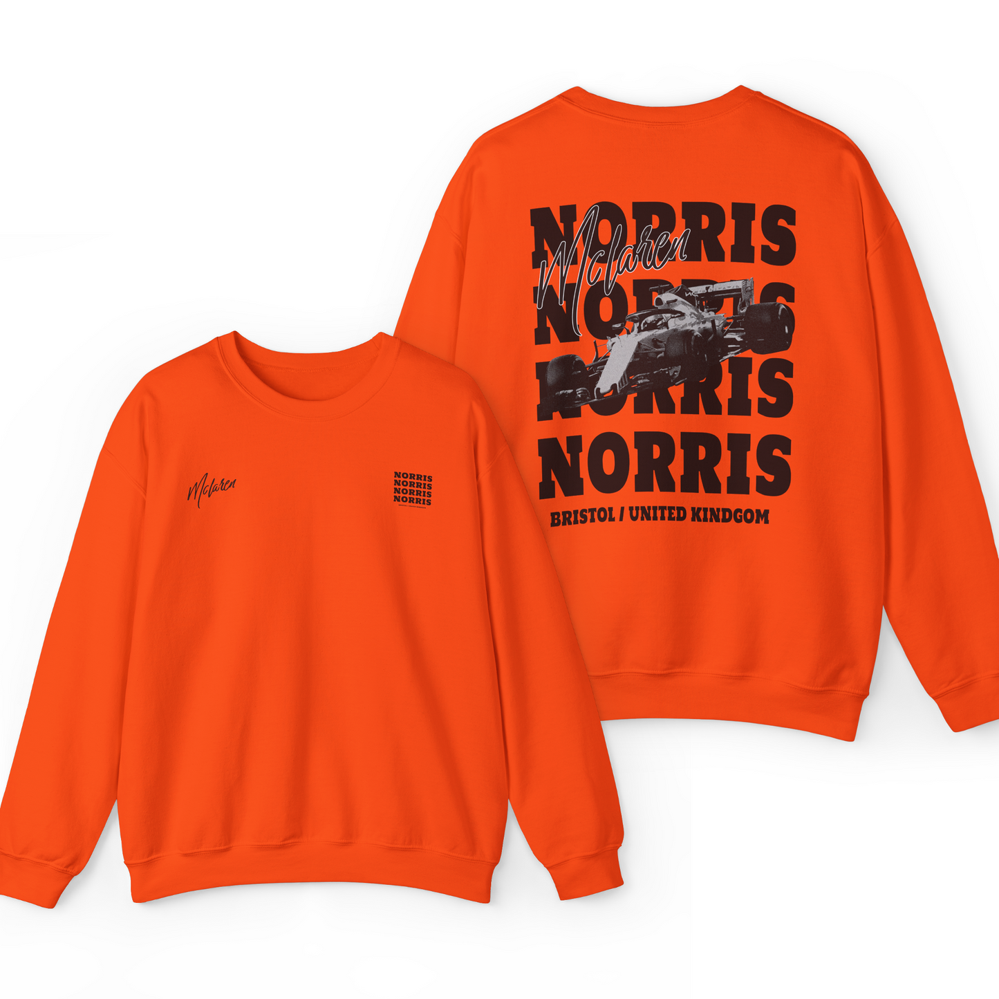 Lando Norris Sweatshirt | Inspired Mclaren F1 Merchandise