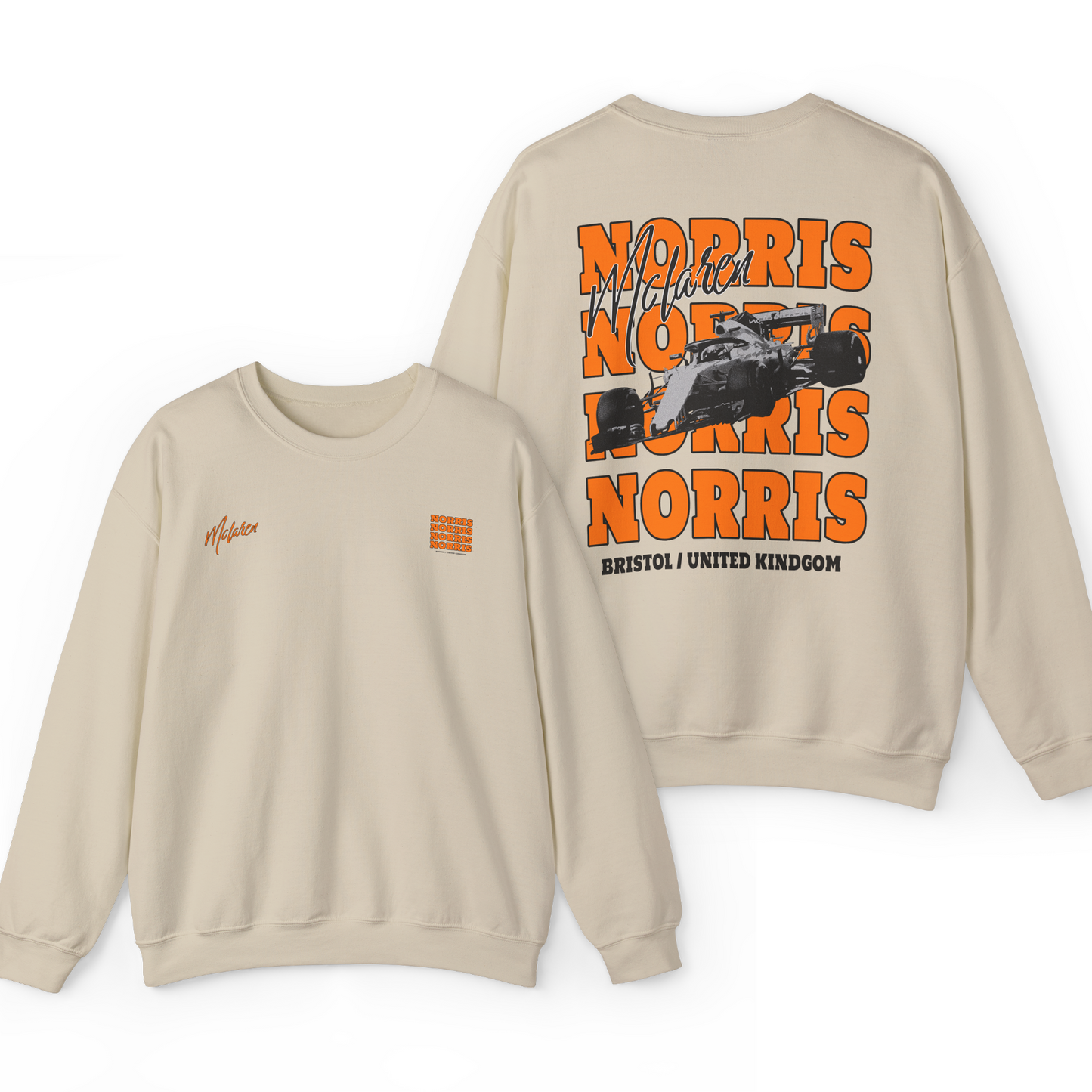 Lando Norris Sweatshirt | Inspired Mclaren F1 Merchandise