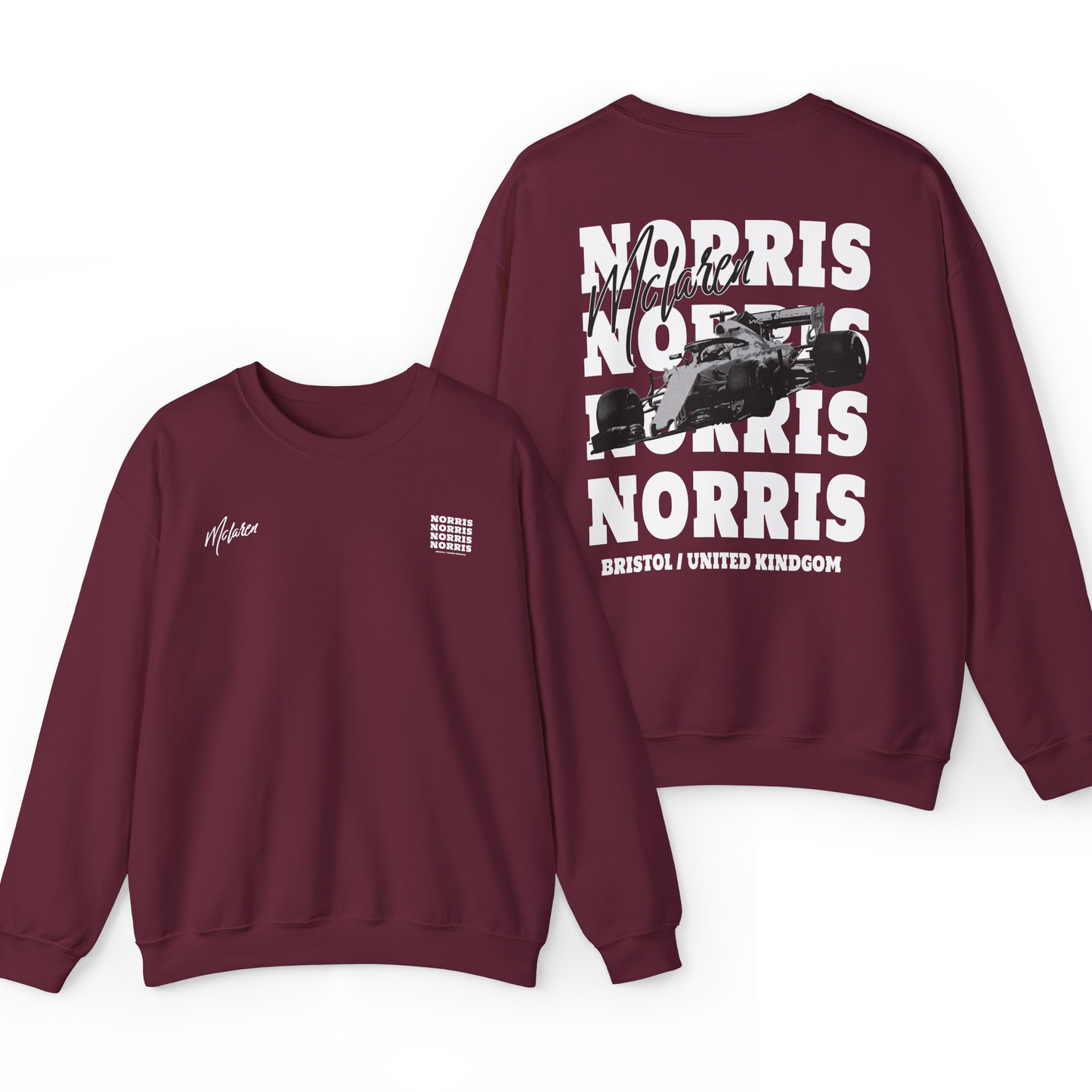 Lando Norris Sweatshirt | Inspired Mclaren F1 Merchandise