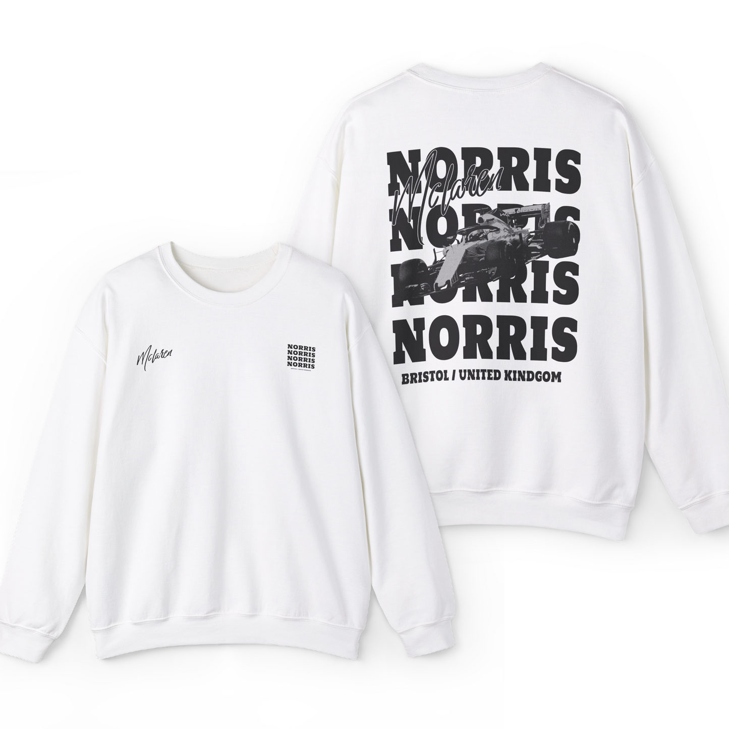 Lando Norris Sweatshirt | Inspired Mclaren F1 Merchandise