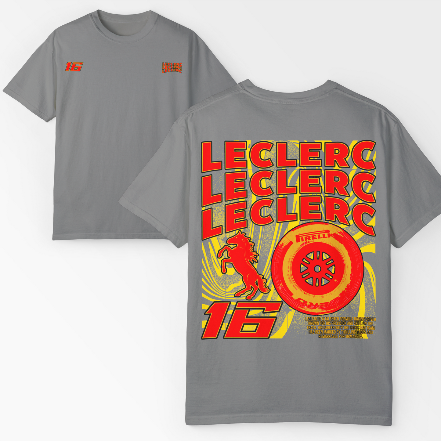 Charles Leclerc T-Shirt | Inspired Formula 1 Ferrari Merchandise