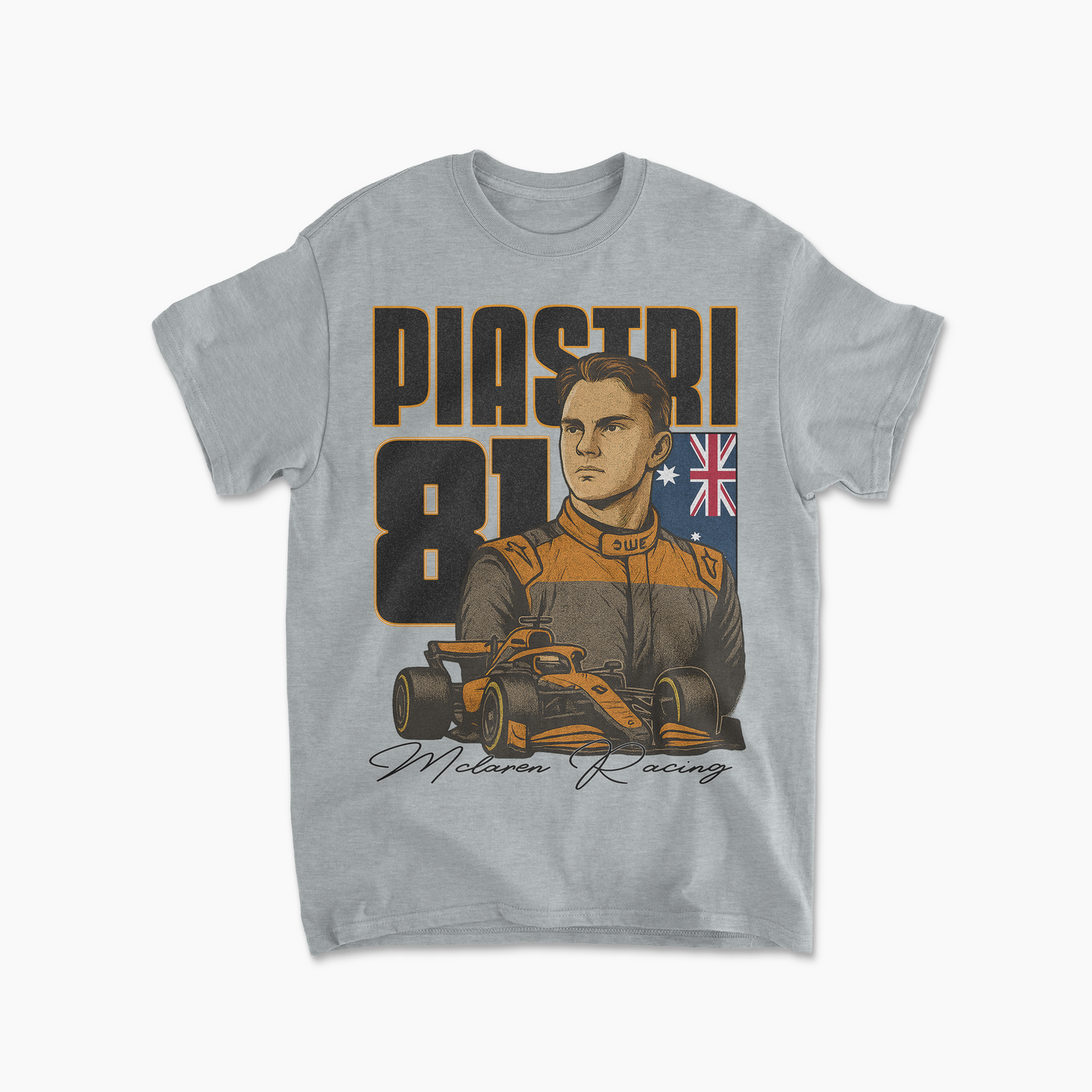 Oscar Piastri Inspired Formula 1 McLaren T-Shirt