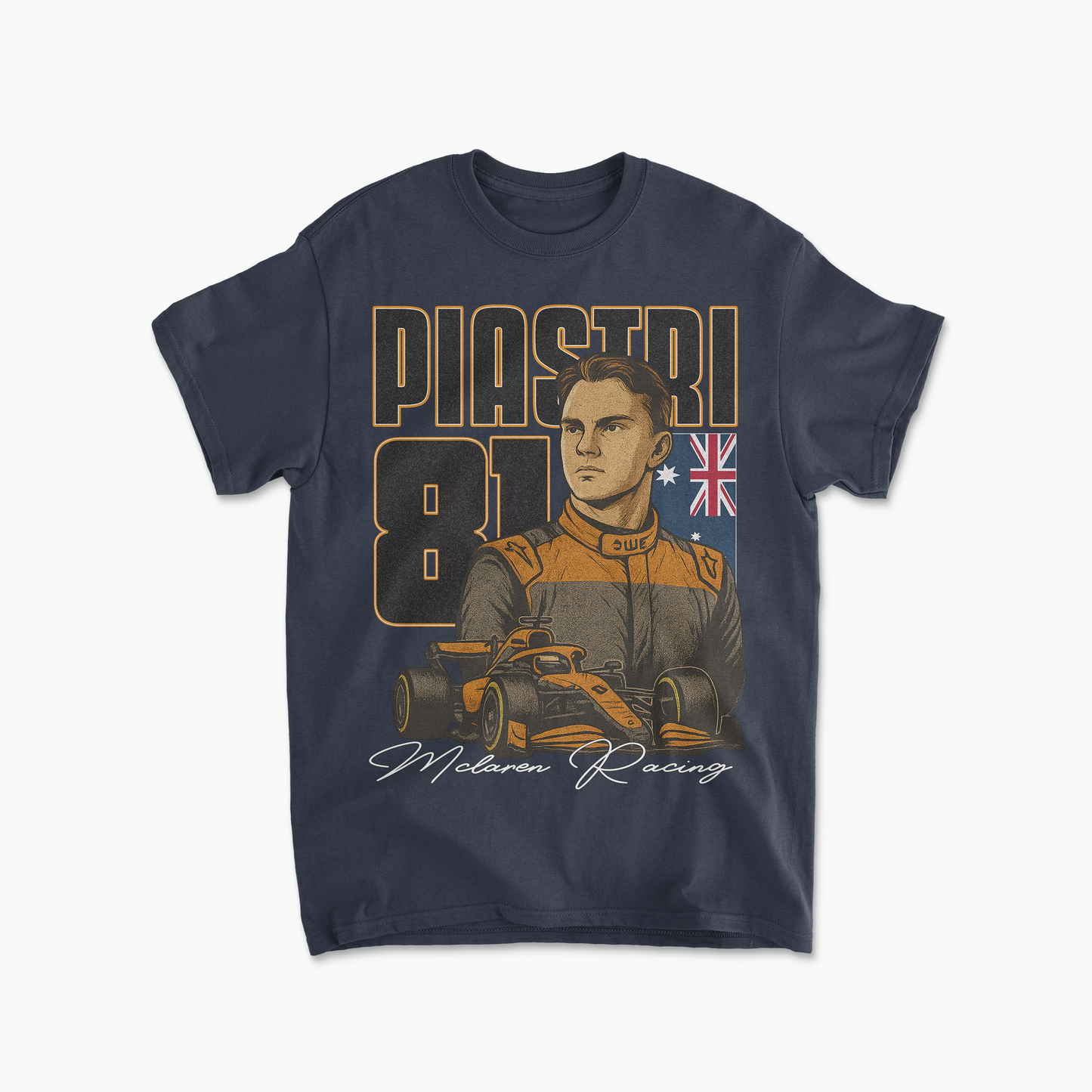 Oscar Piastri Inspired Formula 1 McLaren T-Shirt