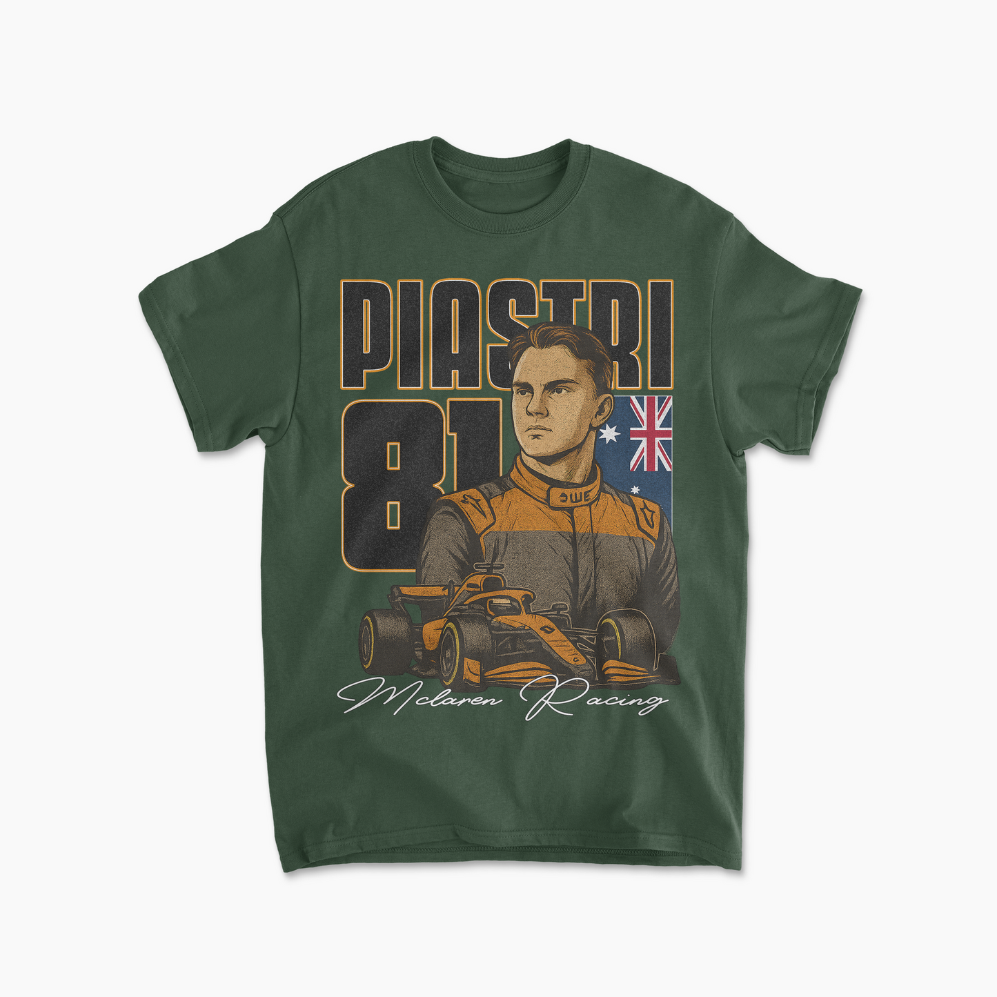 Oscar Piastri Inspired Formula 1 McLaren T-Shirt