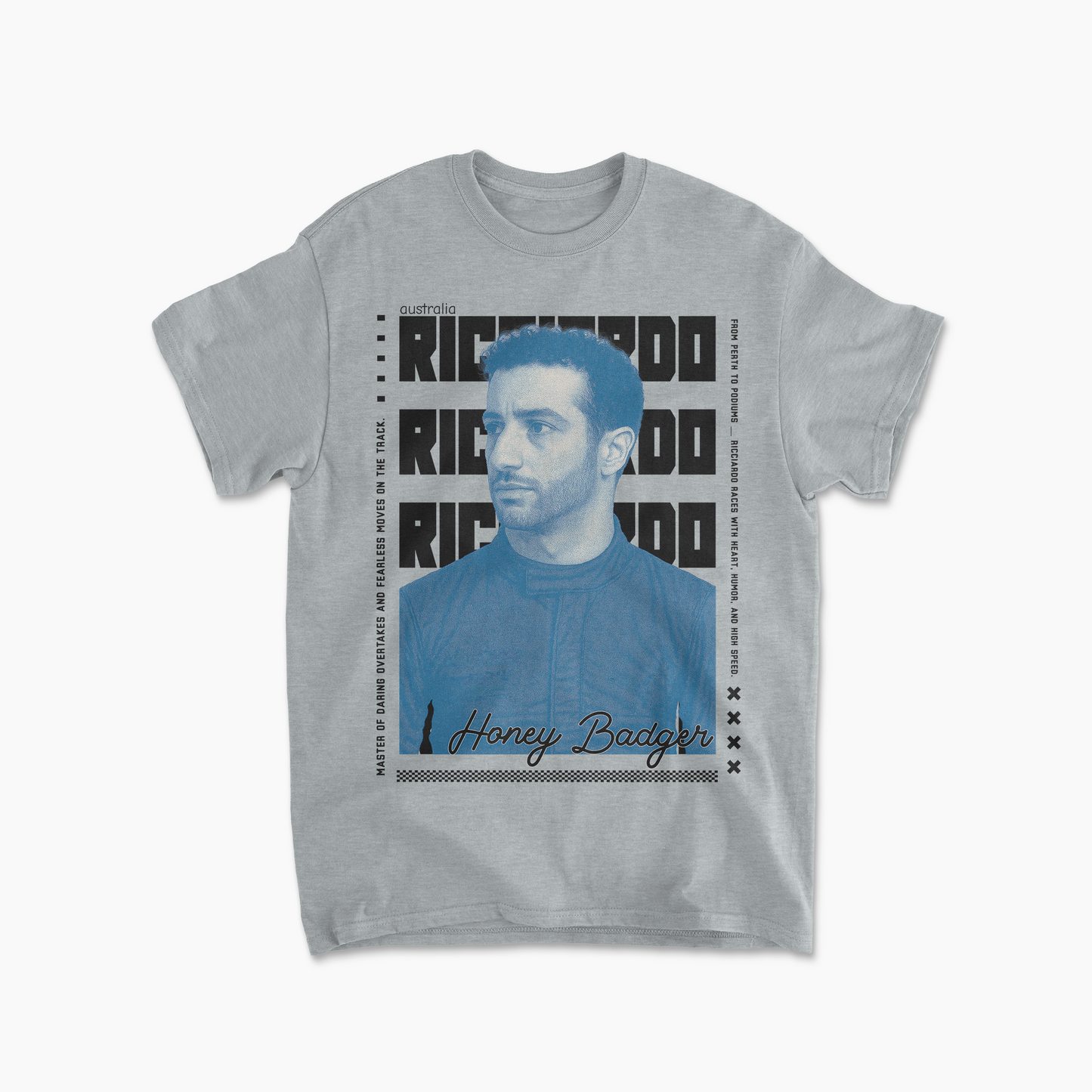 Daniel Ricciardo | Inspired T-Shirt Racing Driver Tee Formula 1 F1 Fan Gift Motorsport Apparel