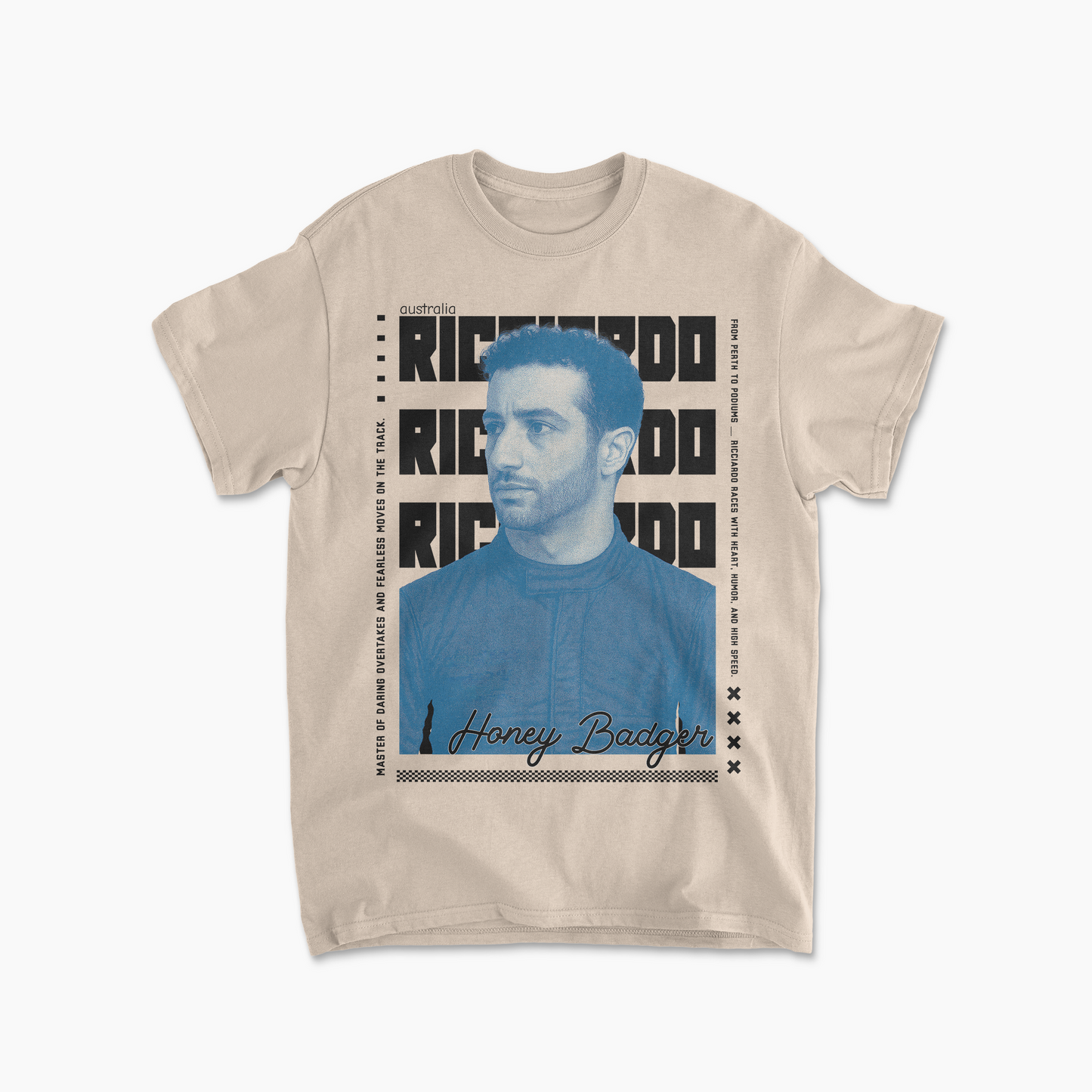 Daniel Ricciardo | Inspired T-Shirt Racing Driver Tee Formula 1 F1 Fan Gift Motorsport Apparel