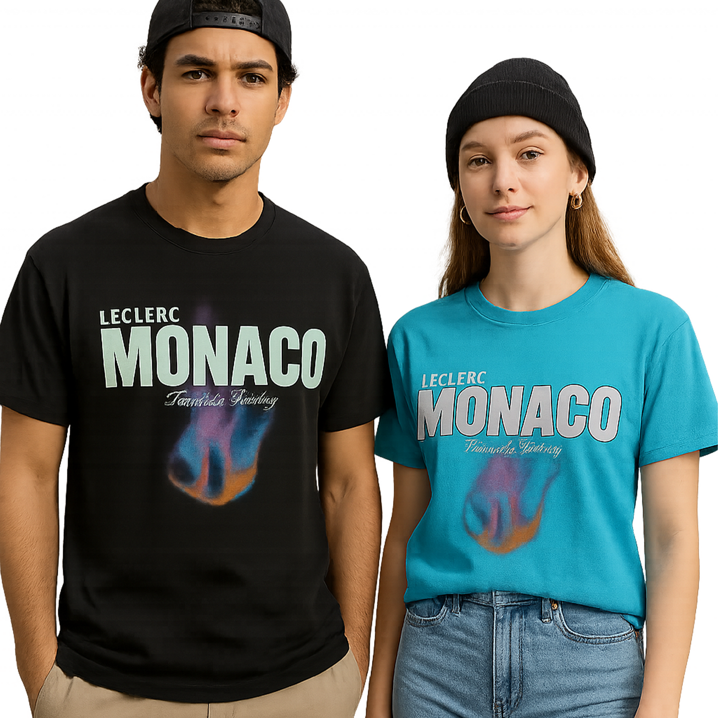 Charles Leclerc T-Shirt Inspired Ferrari F1 Racing Driver Tee Formula 1 Motorsports Apparel Race Fan Gear Monaco Monte Carlo Shirt