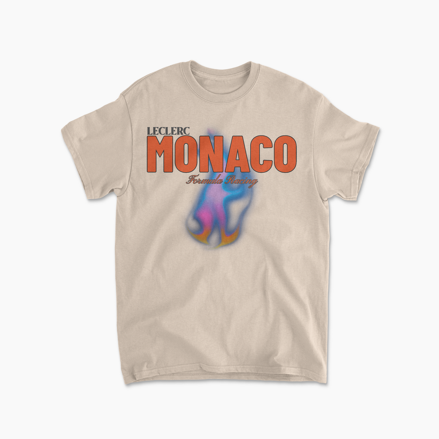 Charles Leclerc T-Shirt Inspired Ferrari F1 Racing Driver Tee Formula 1 Motorsports Apparel Race Fan Gear Monaco Monte Carlo Shirt