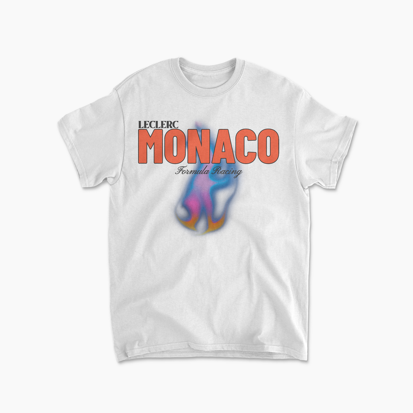 Charles Leclerc T-Shirt Inspired Ferrari F1 Racing Driver Tee Formula 1 Motorsports Apparel Race Fan Gear Monaco Monte Carlo Shirt