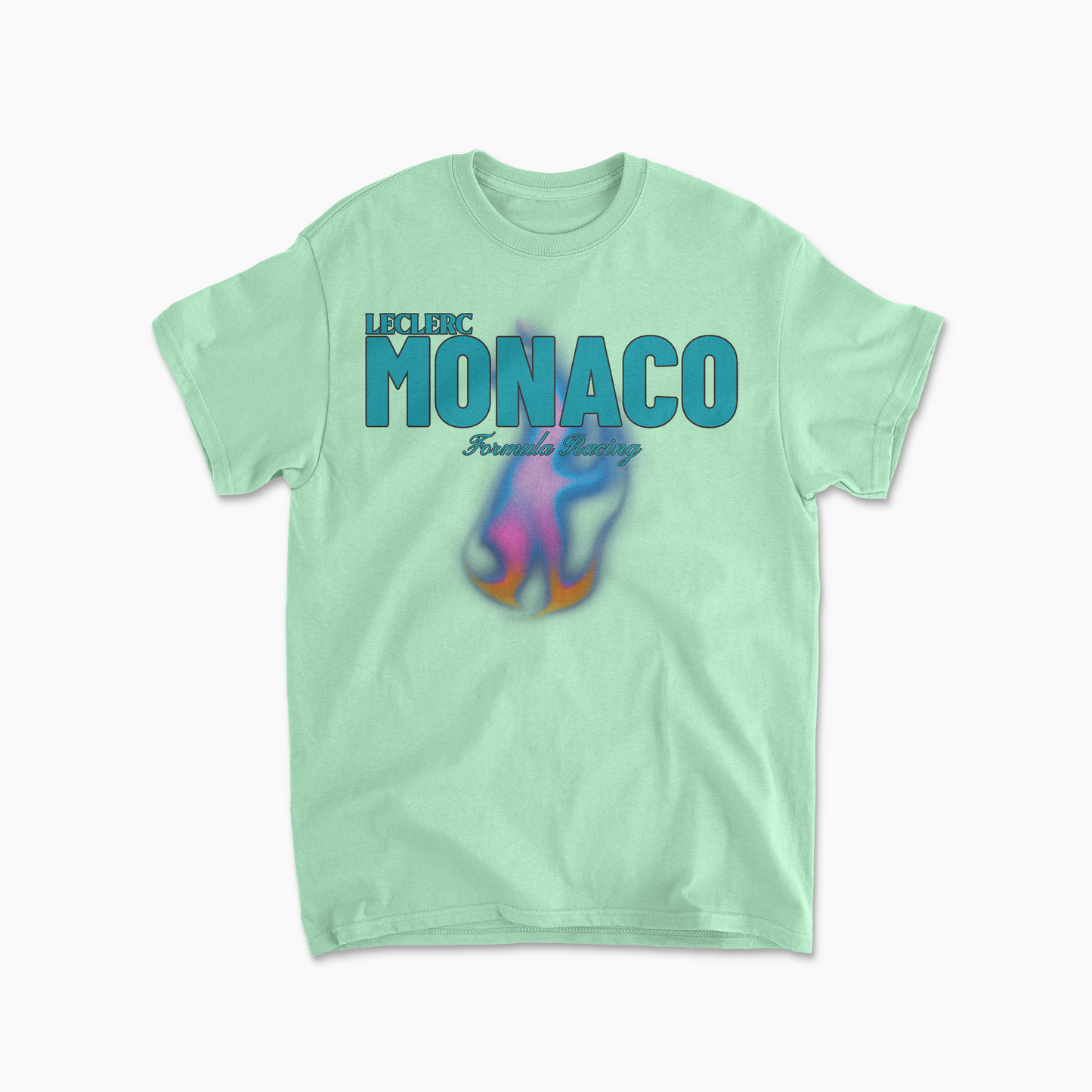 Charles Leclerc T-Shirt Inspired Ferrari F1 Racing Driver Tee Formula 1 Motorsports Apparel Race Fan Gear Monaco Monte Carlo Shirt