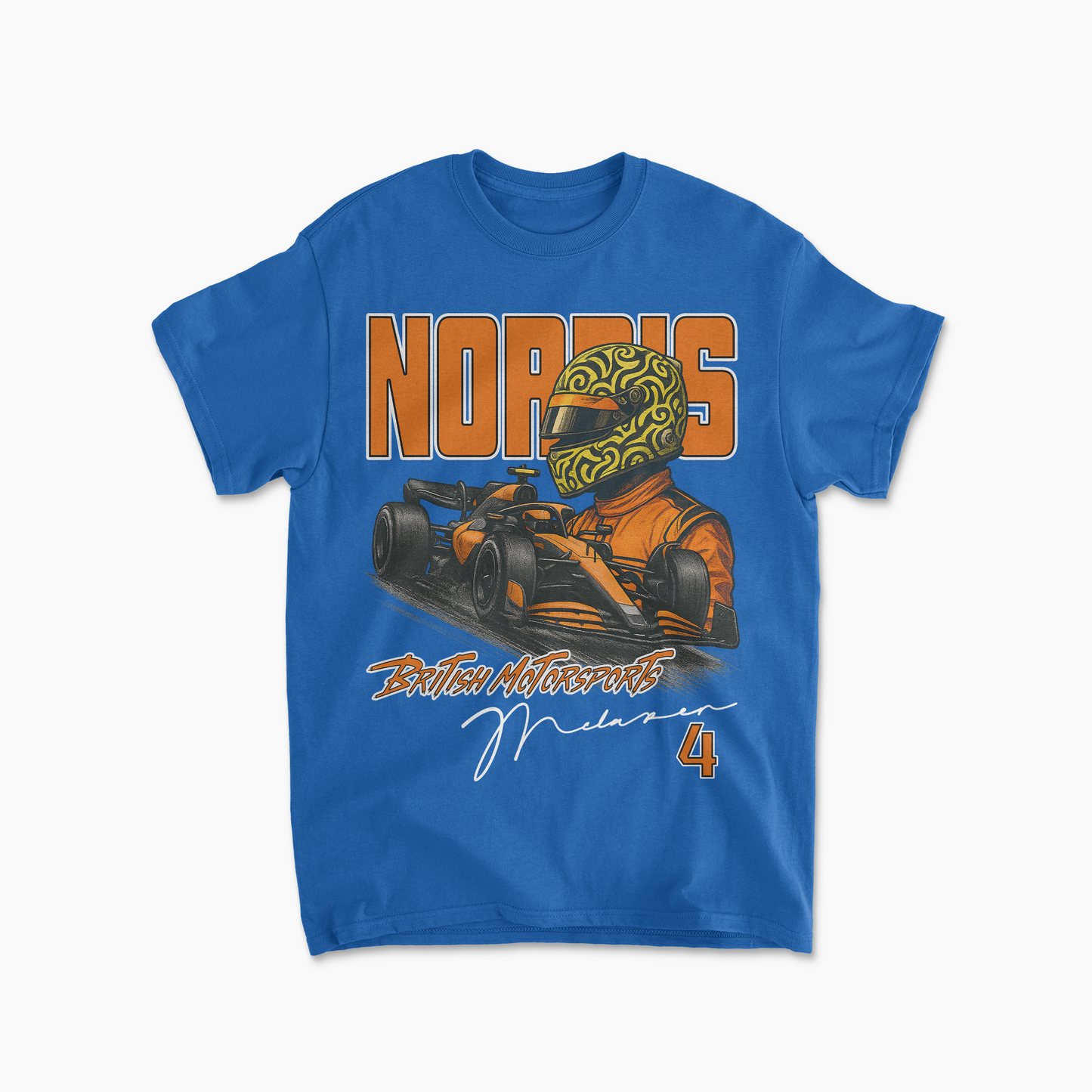 Lando Norris T-Shirt | Inspired McLaren F1 Racing Team Tee | Formula 1 Motorsports Apparel | F1 Driver Fan Gear Race Shirt