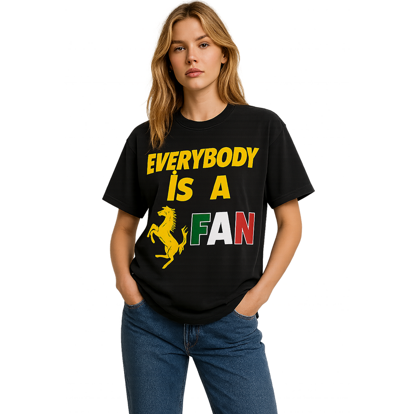 Ferrari Formula 1 T-Shirt | Inspired F1 Team Racing Merch, Motorsport Fan Gift, Everybody Is A Ferrari Fan