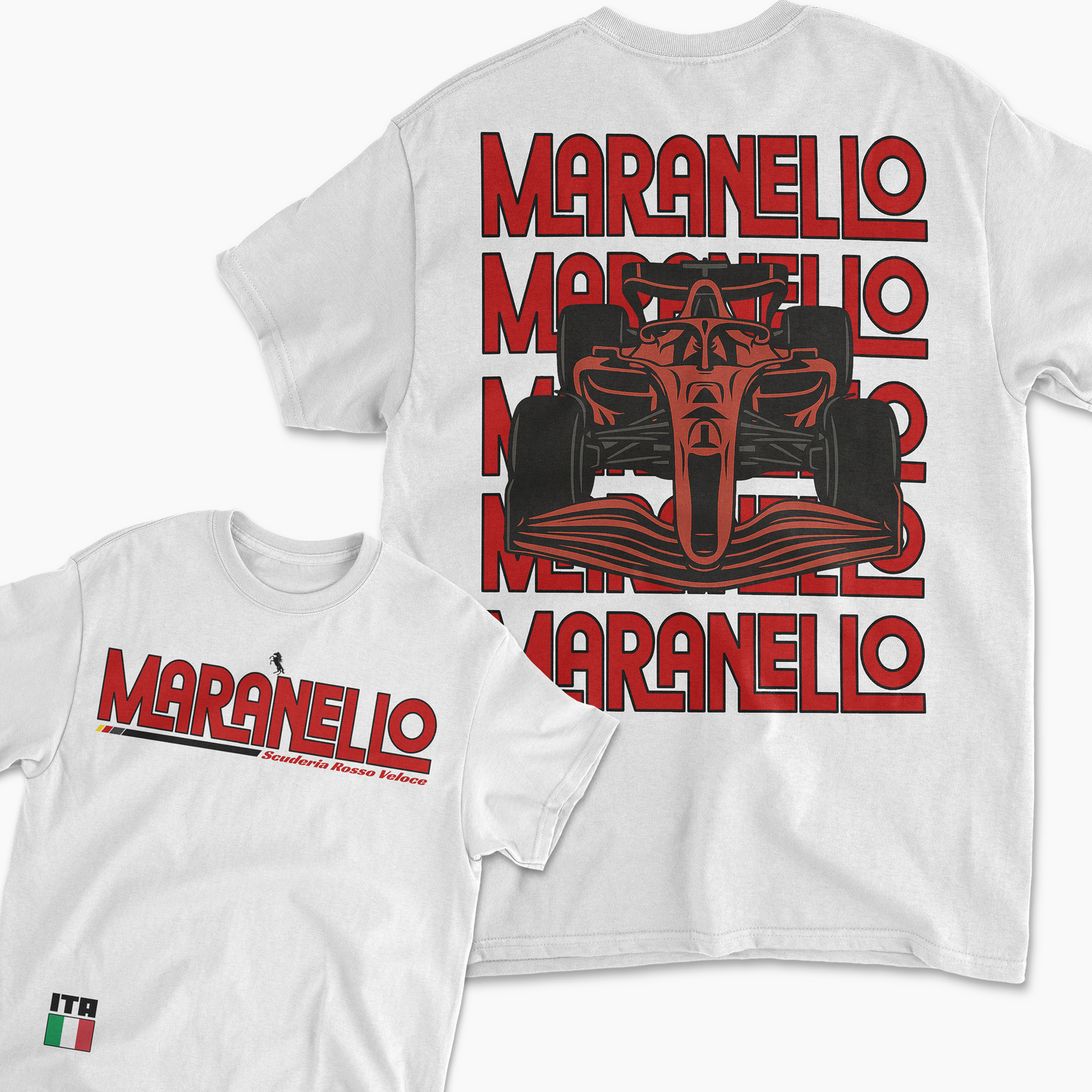 Ferrari Formula 1 T-Shirt - Inspired F1 Team Merch, Motorsport Apparel, Gift for Ferrari Fan