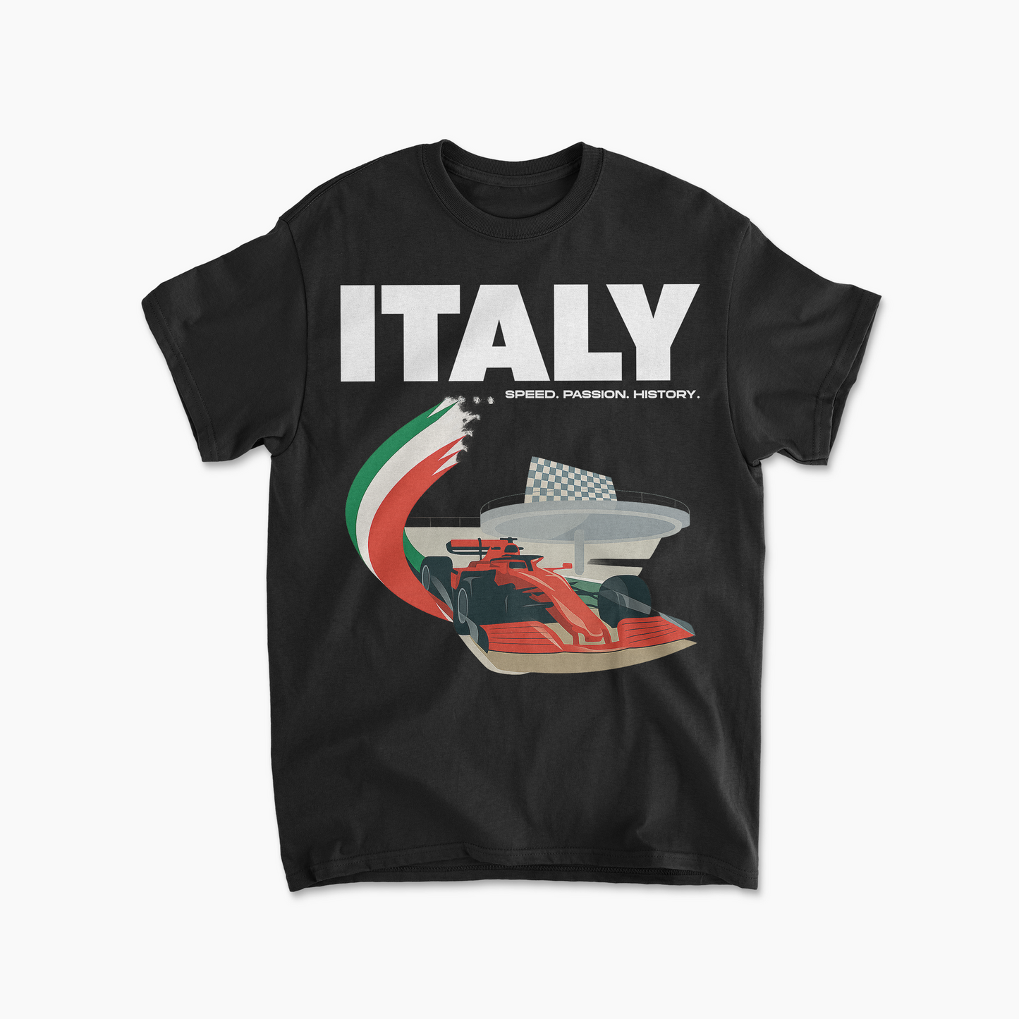 Italy Grand Prix T-Shirt | Inspired Formula 1 Tee | Vintage F1 Merchandise