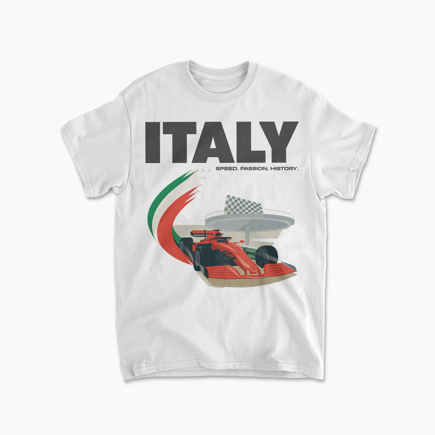 Italy Grand Prix T-Shirt | Inspired Formula 1 Tee | Vintage F1 Merchandise