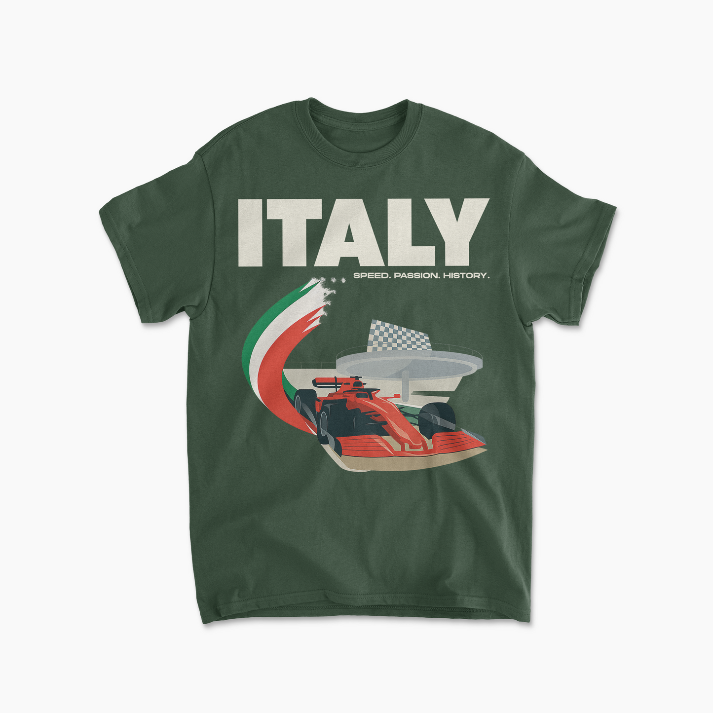 Italy Grand Prix T-Shirt | Inspired Formula 1 Tee | Vintage F1 Merchandise