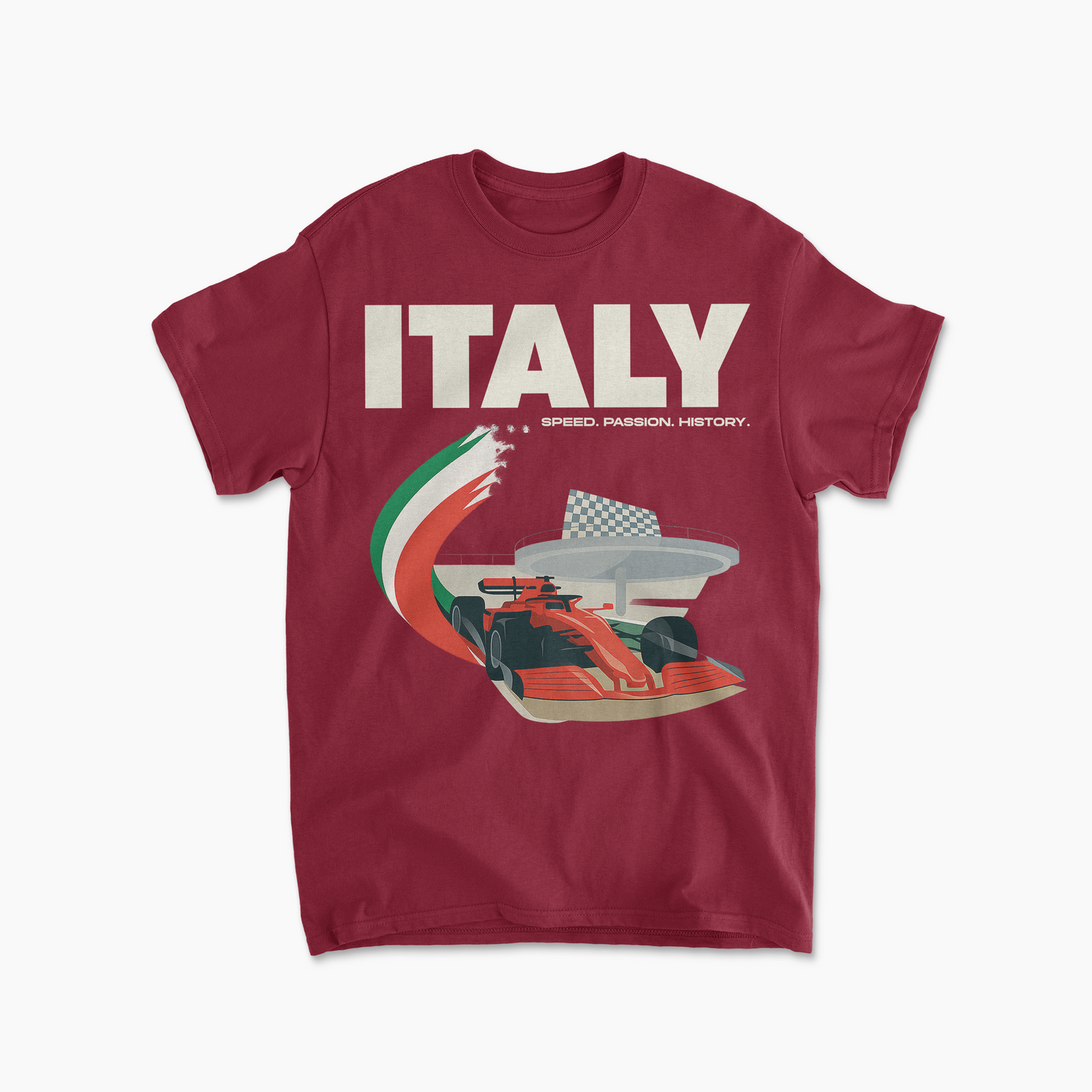 Italy Grand Prix T-Shirt | Inspired Formula 1 Tee | Vintage F1 Merchandise