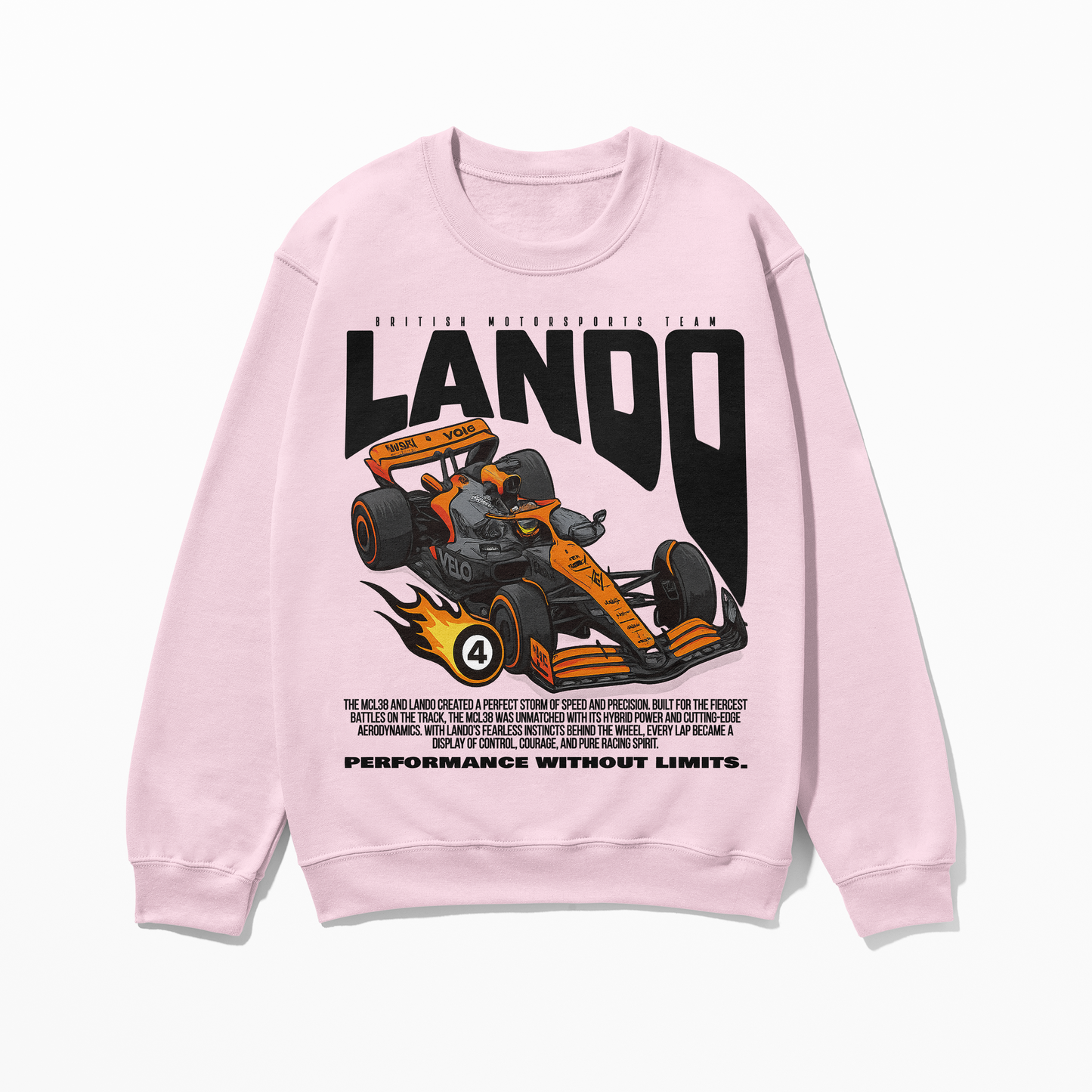 Lando Norris Sweatshirt | Inspired Mclaren Formula 1 Merhandise, F1 Gift
