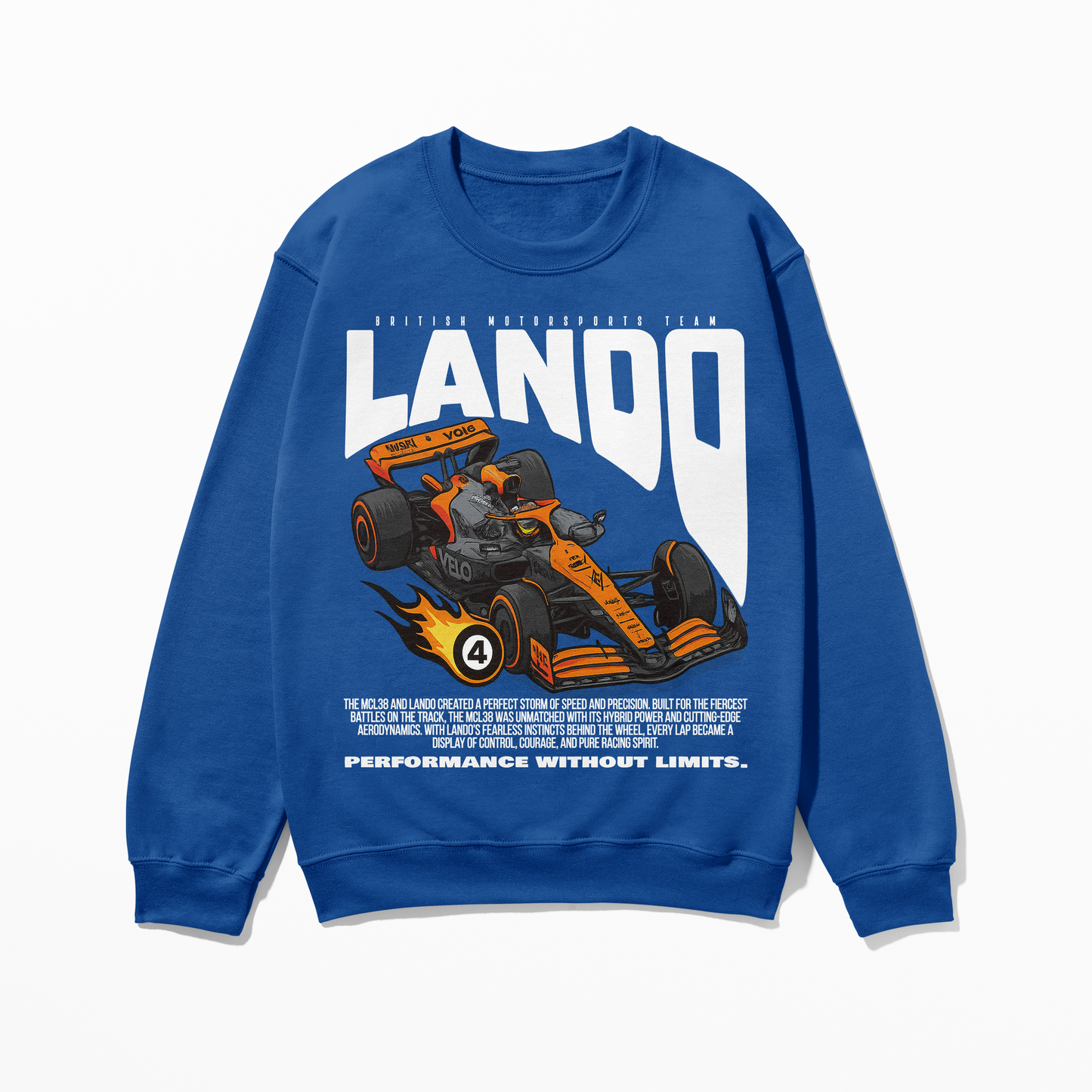 Lando Norris Sweatshirt | Inspired Mclaren Formula 1 Merhandise, F1 Gift