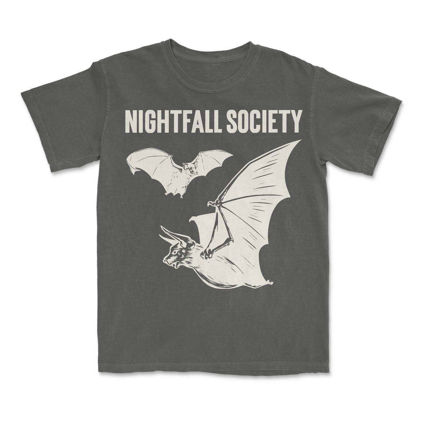 Nightfall Bats Y2K Gothic Retro Streetwear T-Shirt