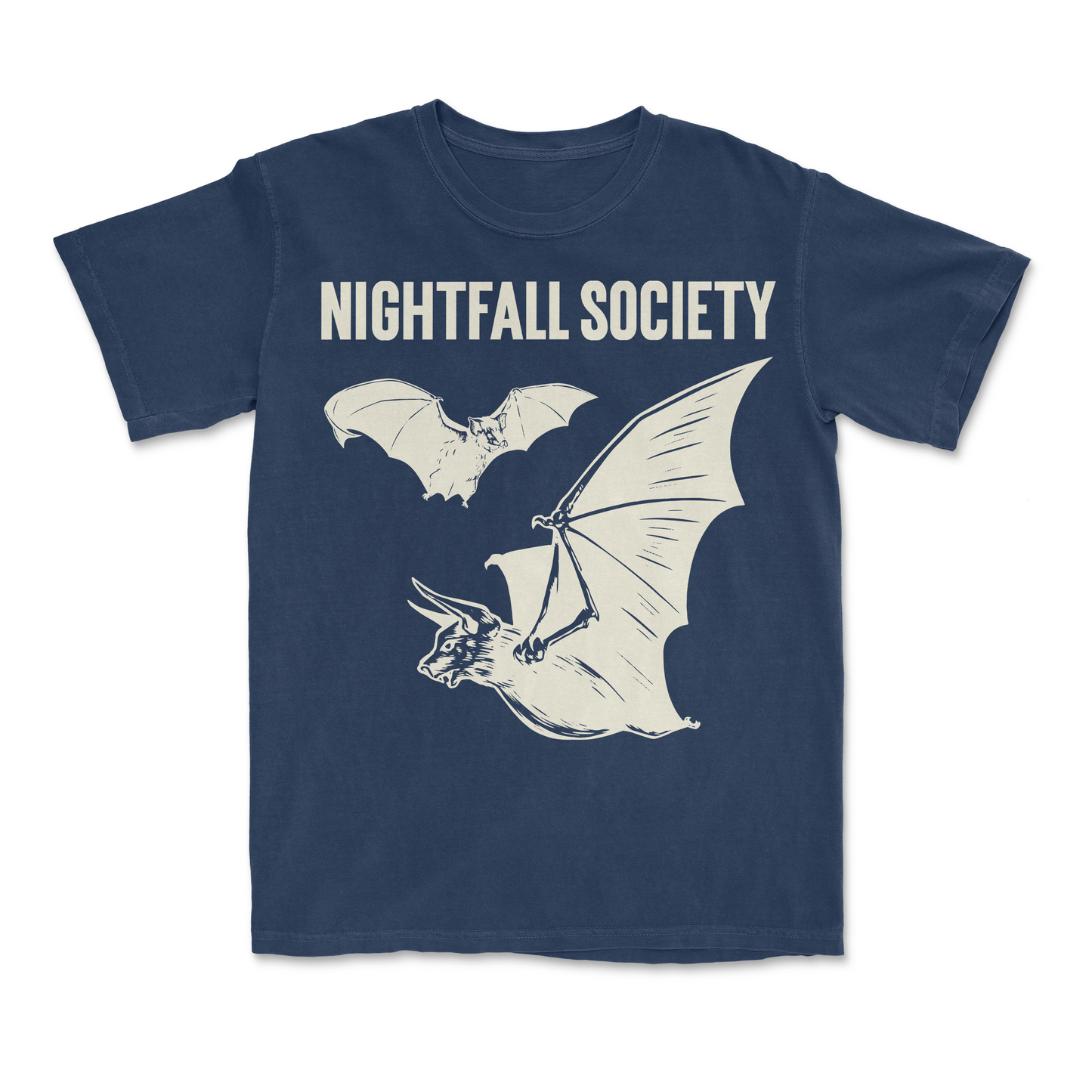 Nightfall Bats Y2K Gothic Retro Streetwear T-Shirt